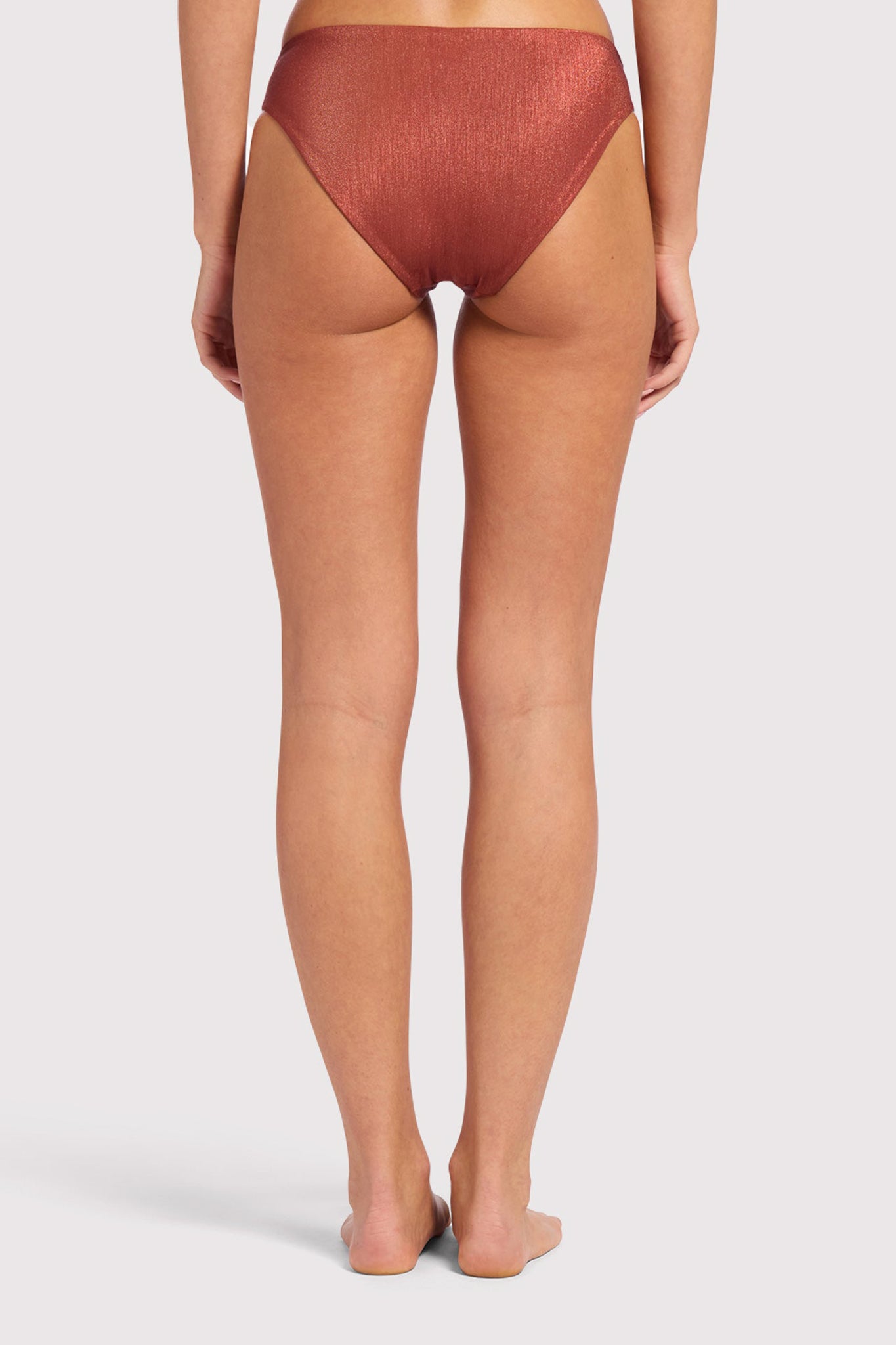 Shimmer Low Waist Bikini Bottom