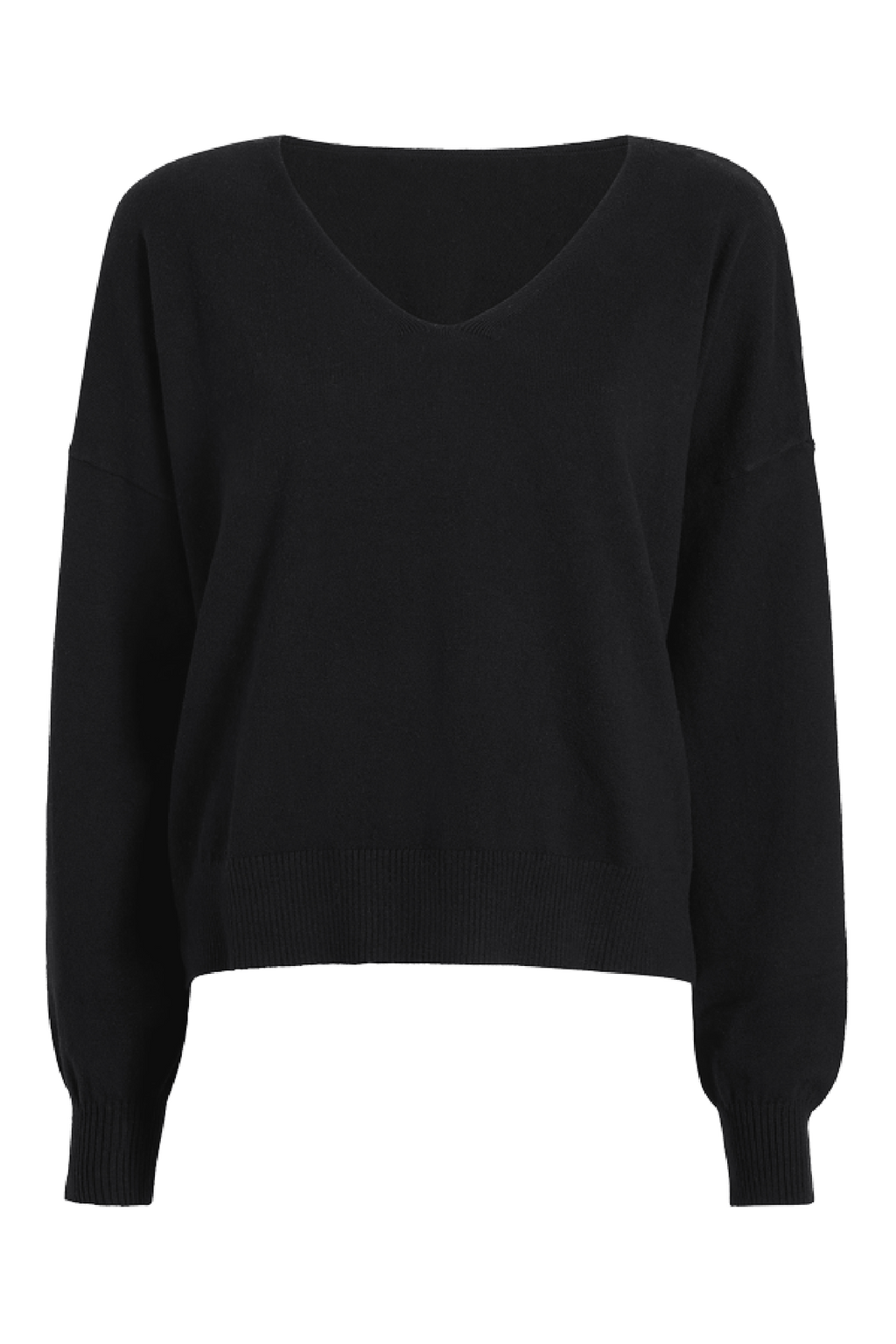 Luxe Knit V-Neck Sweater