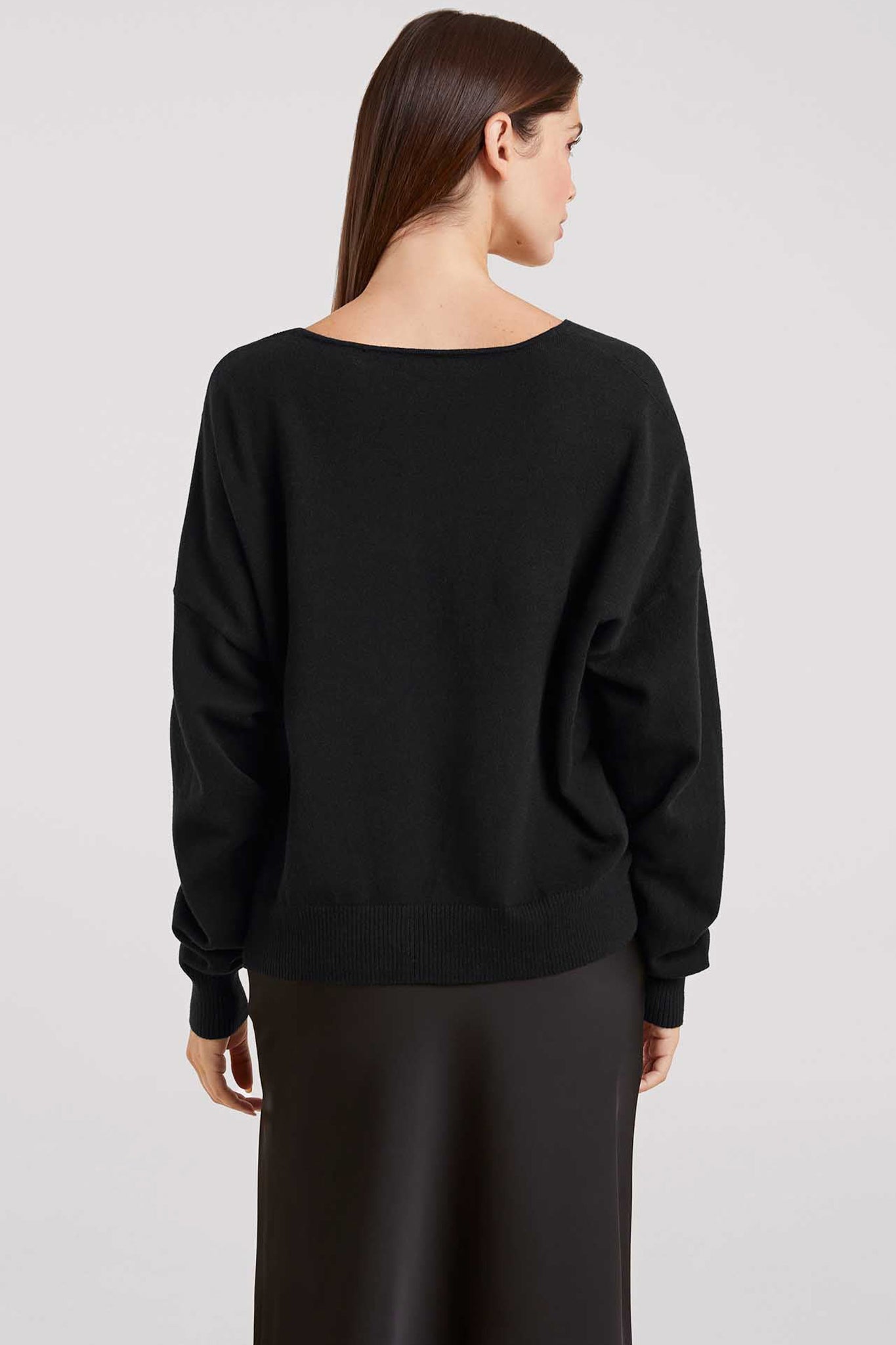 Luxe Knit V-Neck Sweater