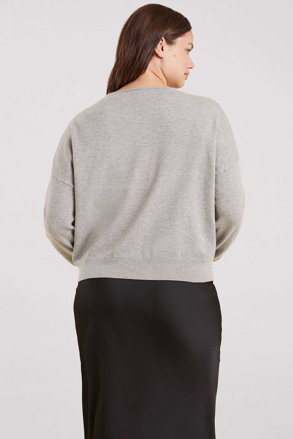 Luxe Knit V-Neck Sweater