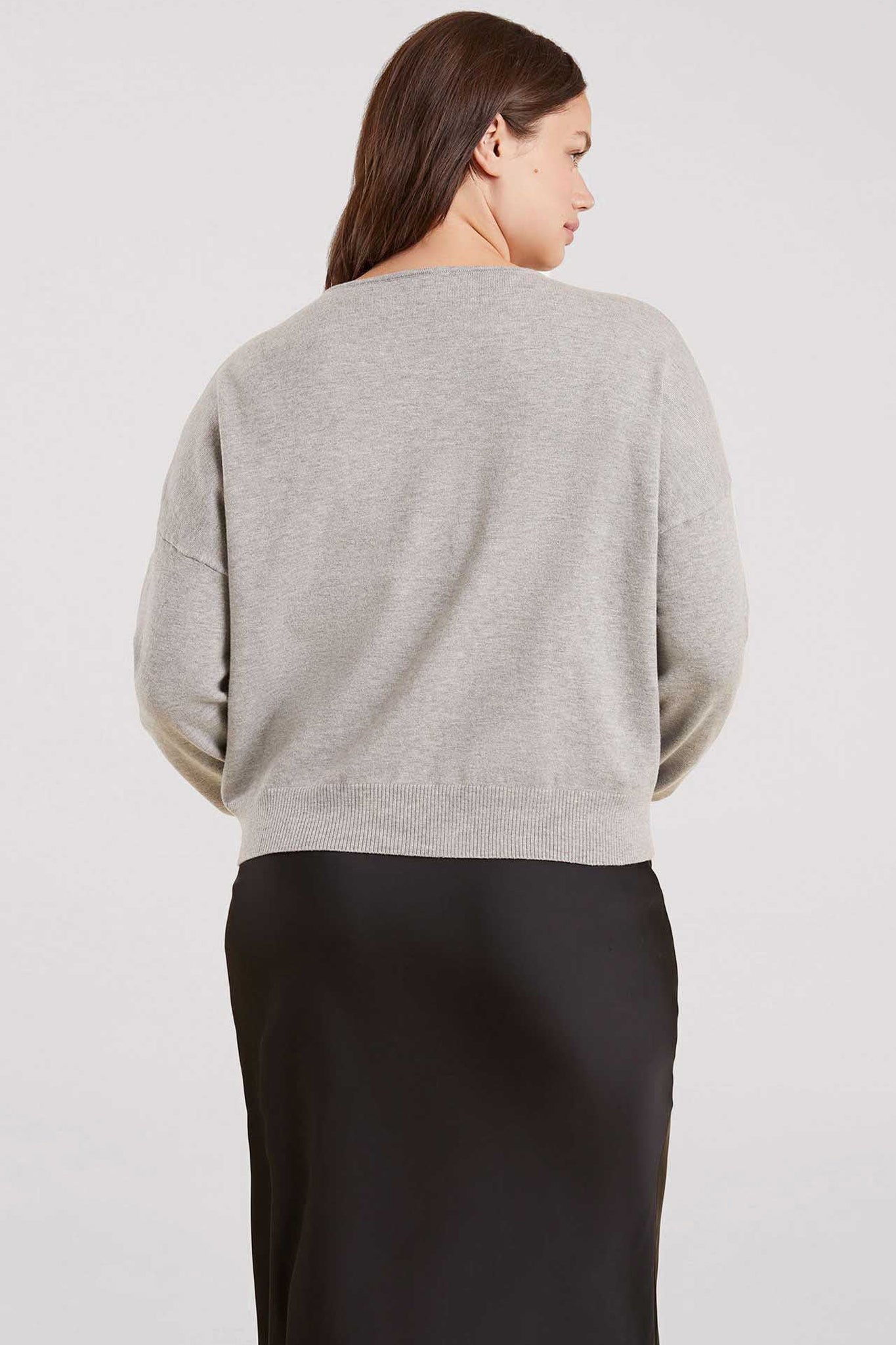 Luxe Knit V-Neck Sweater