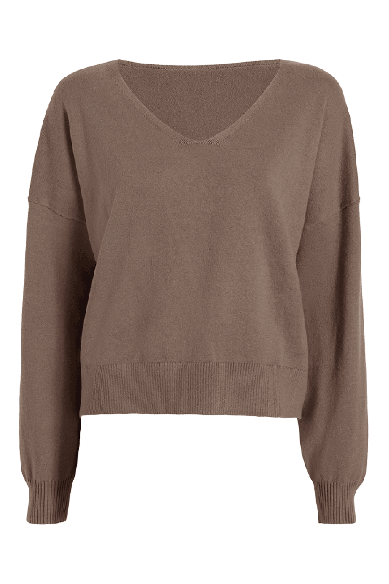 Luxe Knit V-Neck Sweater
