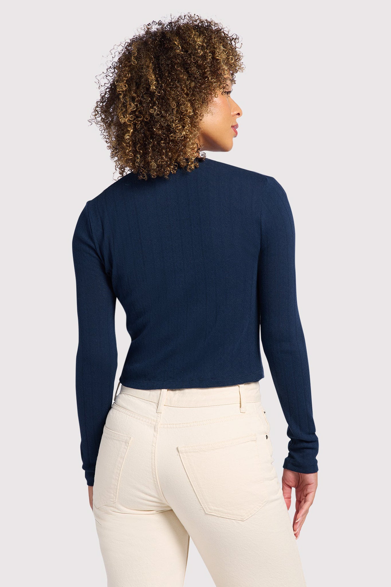 Pointelle Cardigan