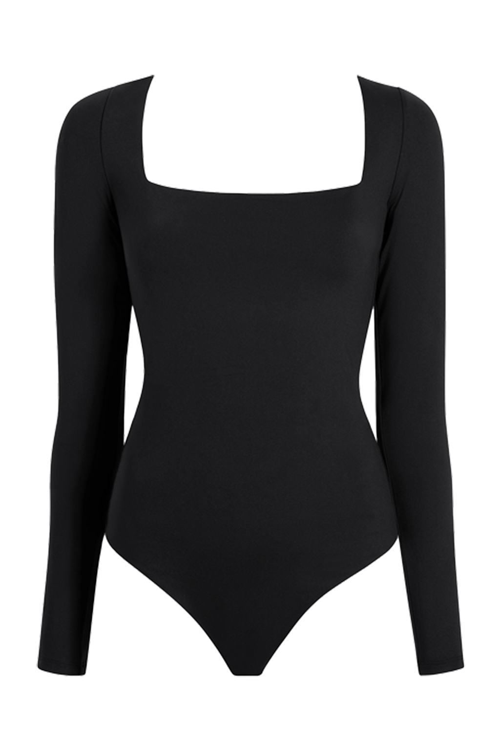 Long Sleeve Wide Square Neck Bodysuit