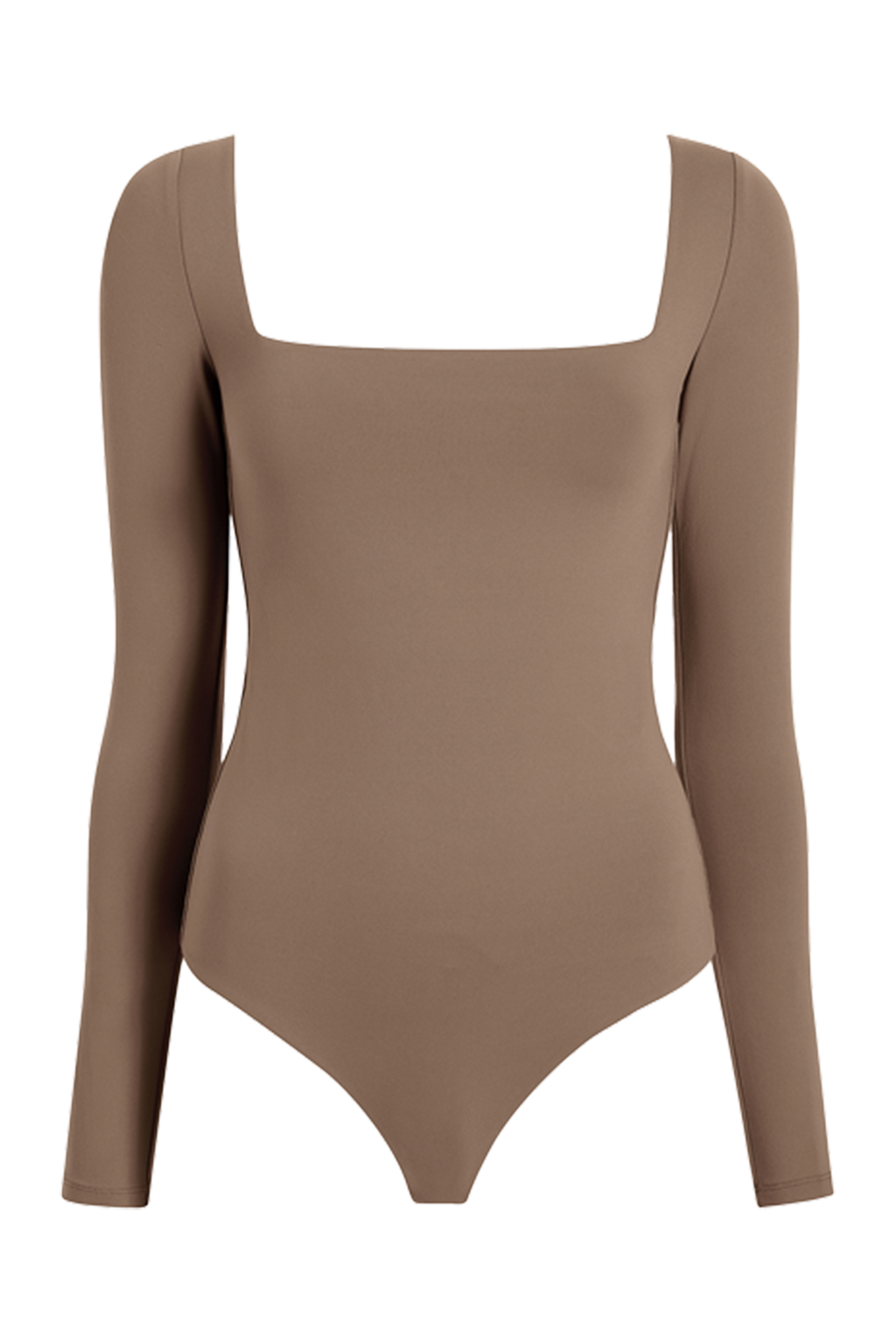 Long Sleeve Wide Square Neck Bodysuit