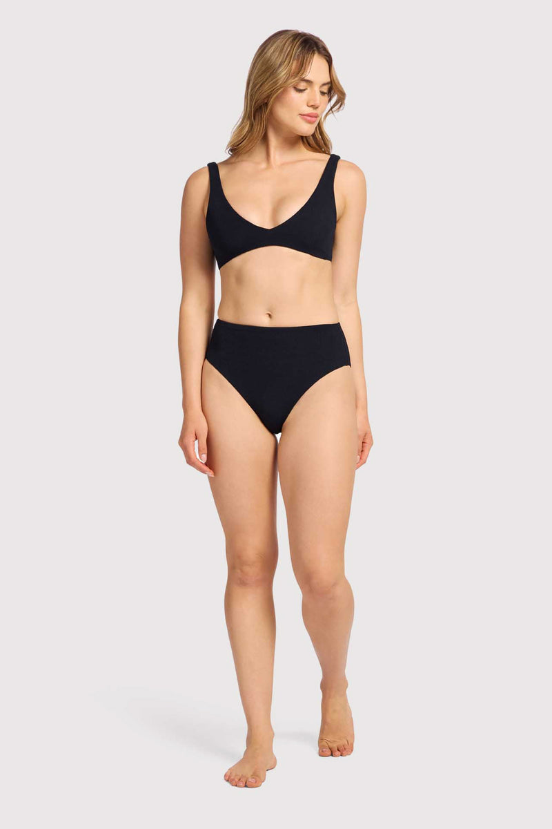 High Waist Bikini Bottom image 