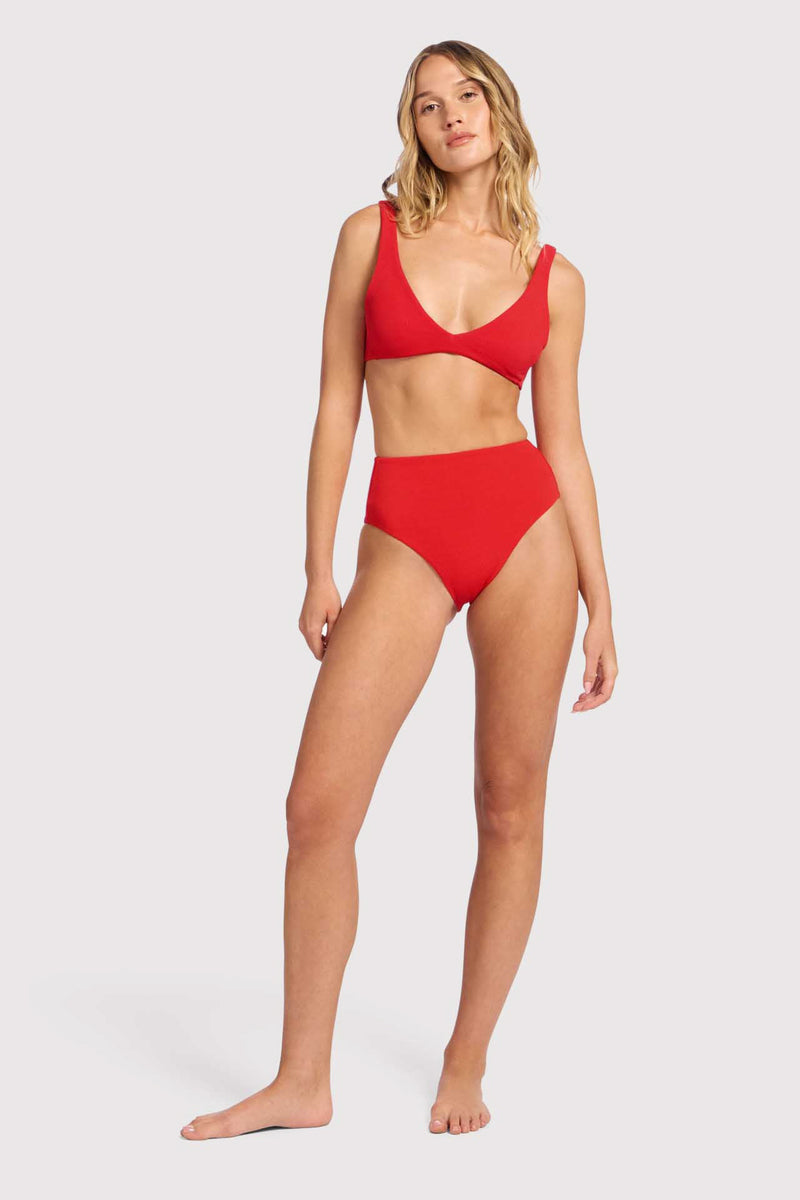 High Waist Bikini Bottom image 