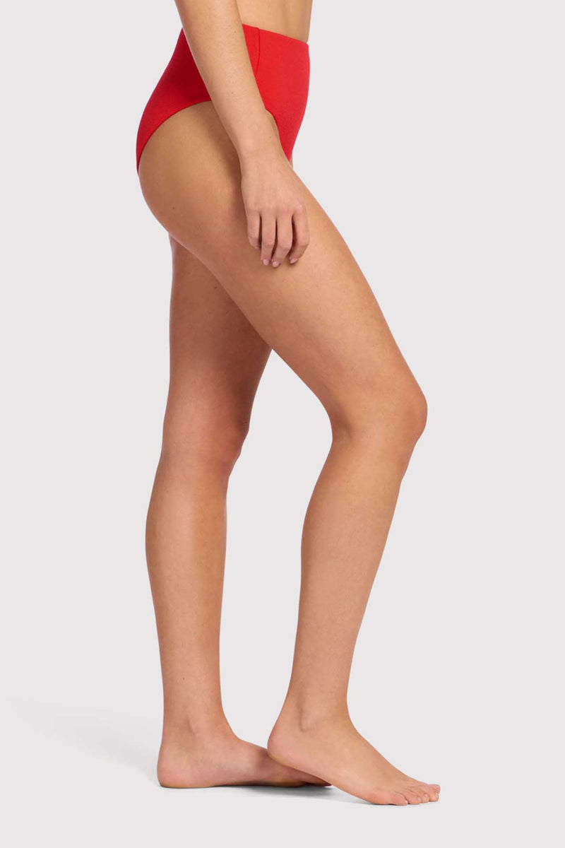 High Waist Bikini Bottom image 
