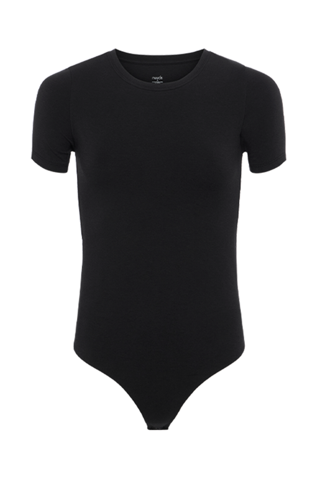 Cotton Stretch Short Sleeve Crewneck Bodysuit