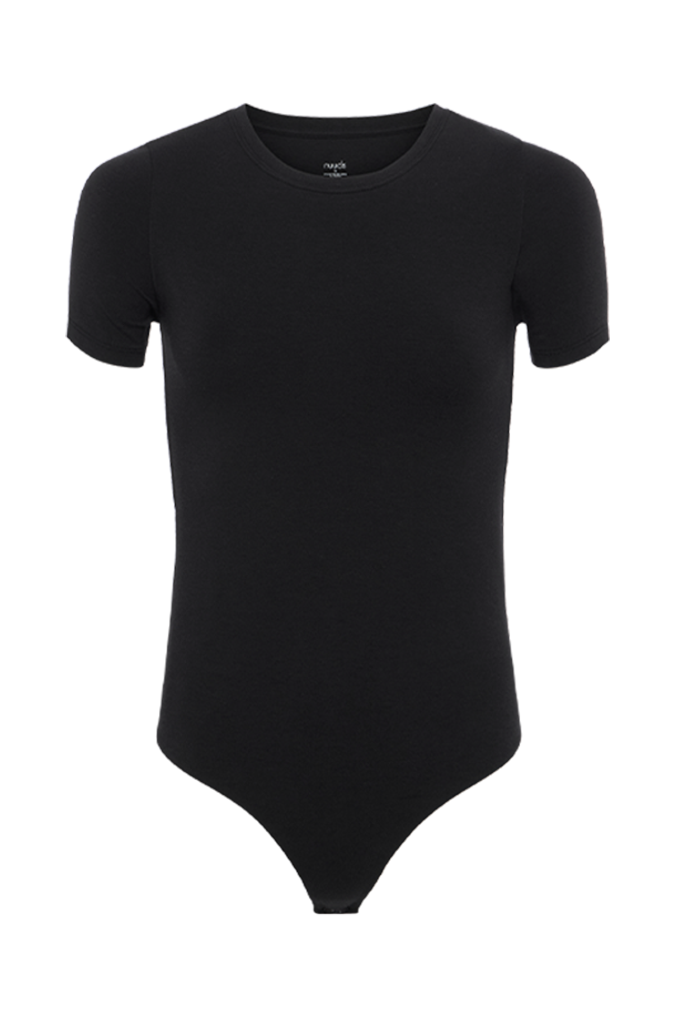 Cotton Stretch Short Sleeve Crewneck Bodysuit