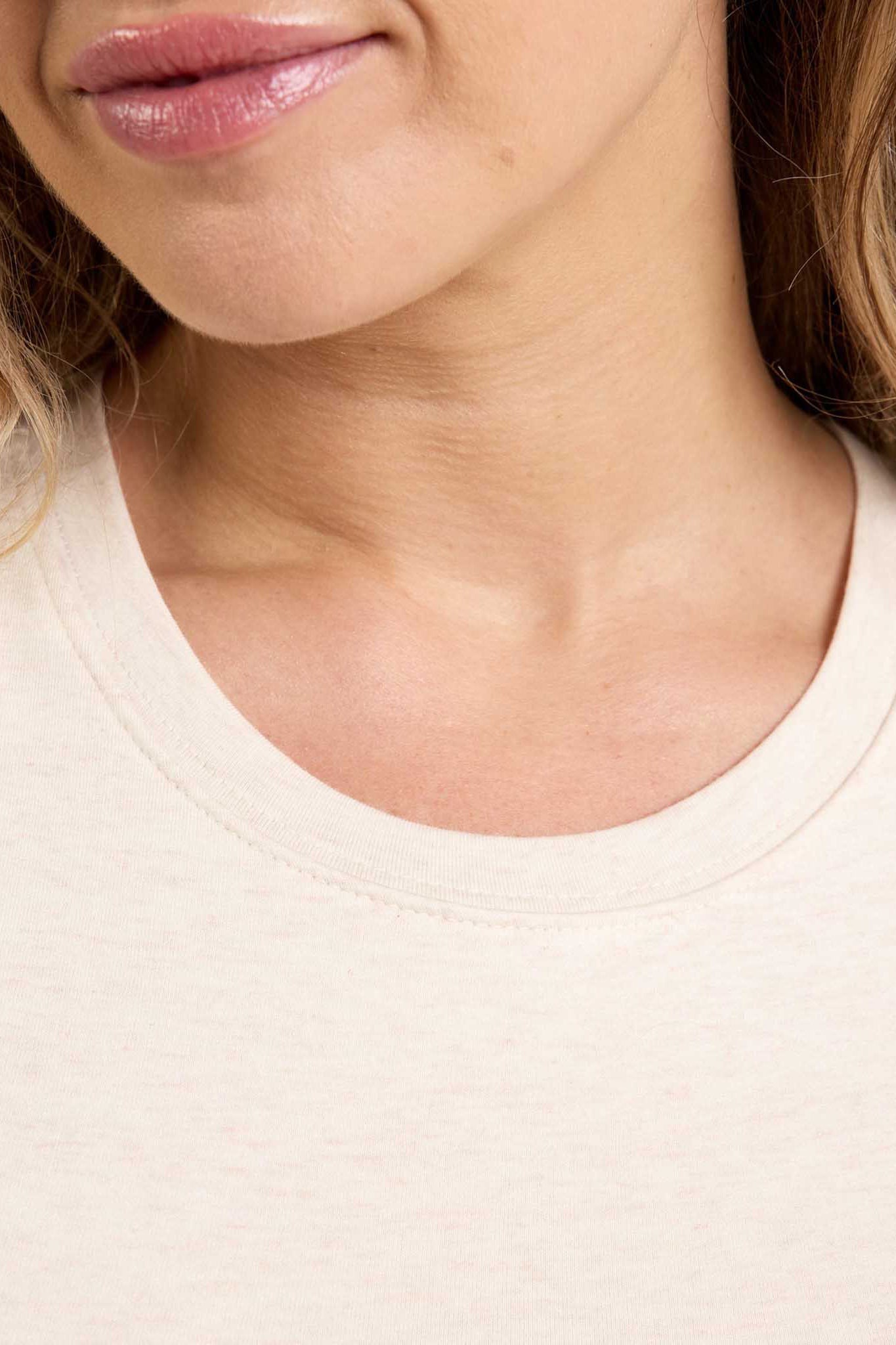 Cotton Stretch Short Sleeve Crewneck Bodysuit