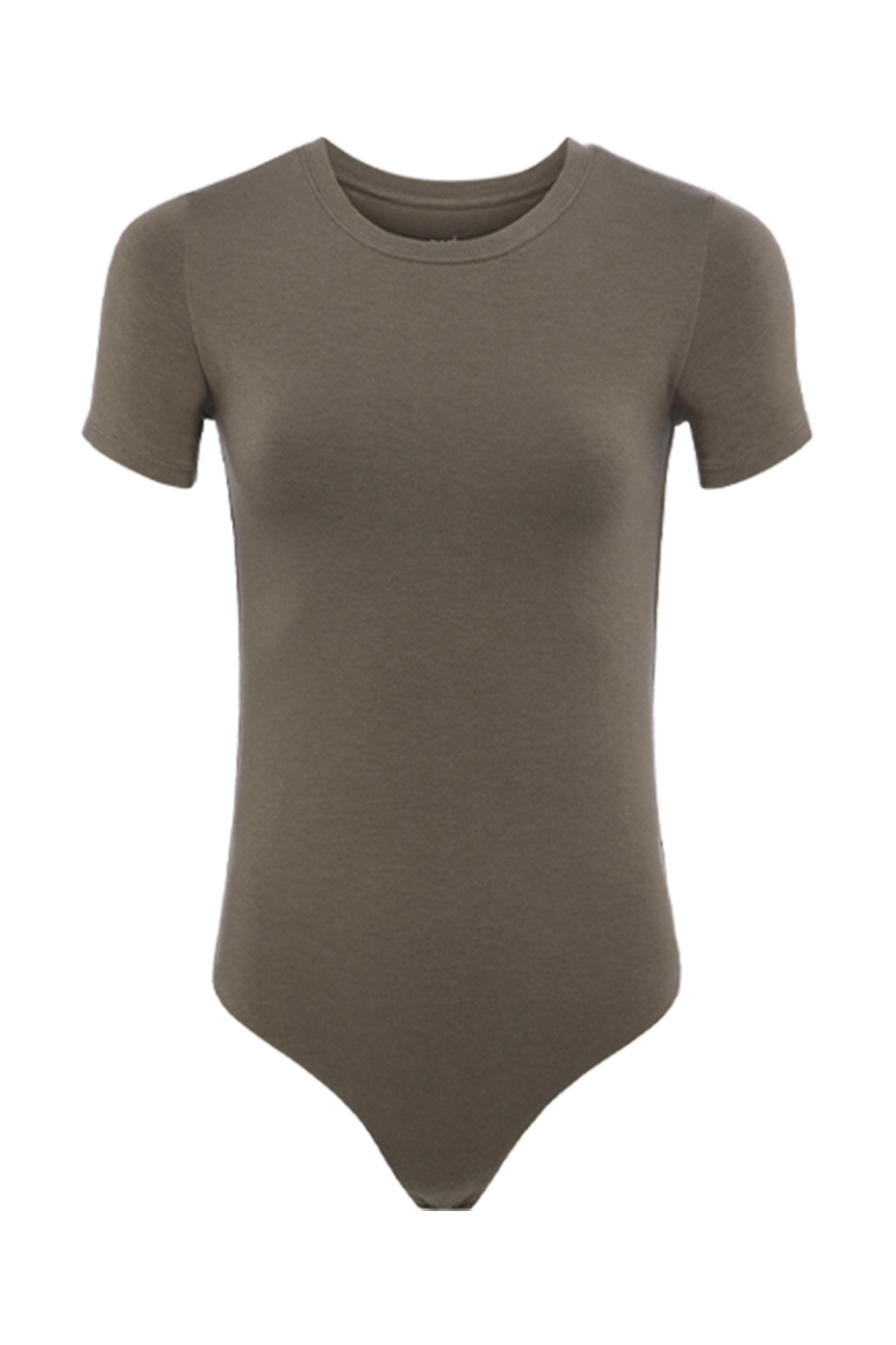 Cotton Stretch Short Sleeve Crewneck Bodysuit