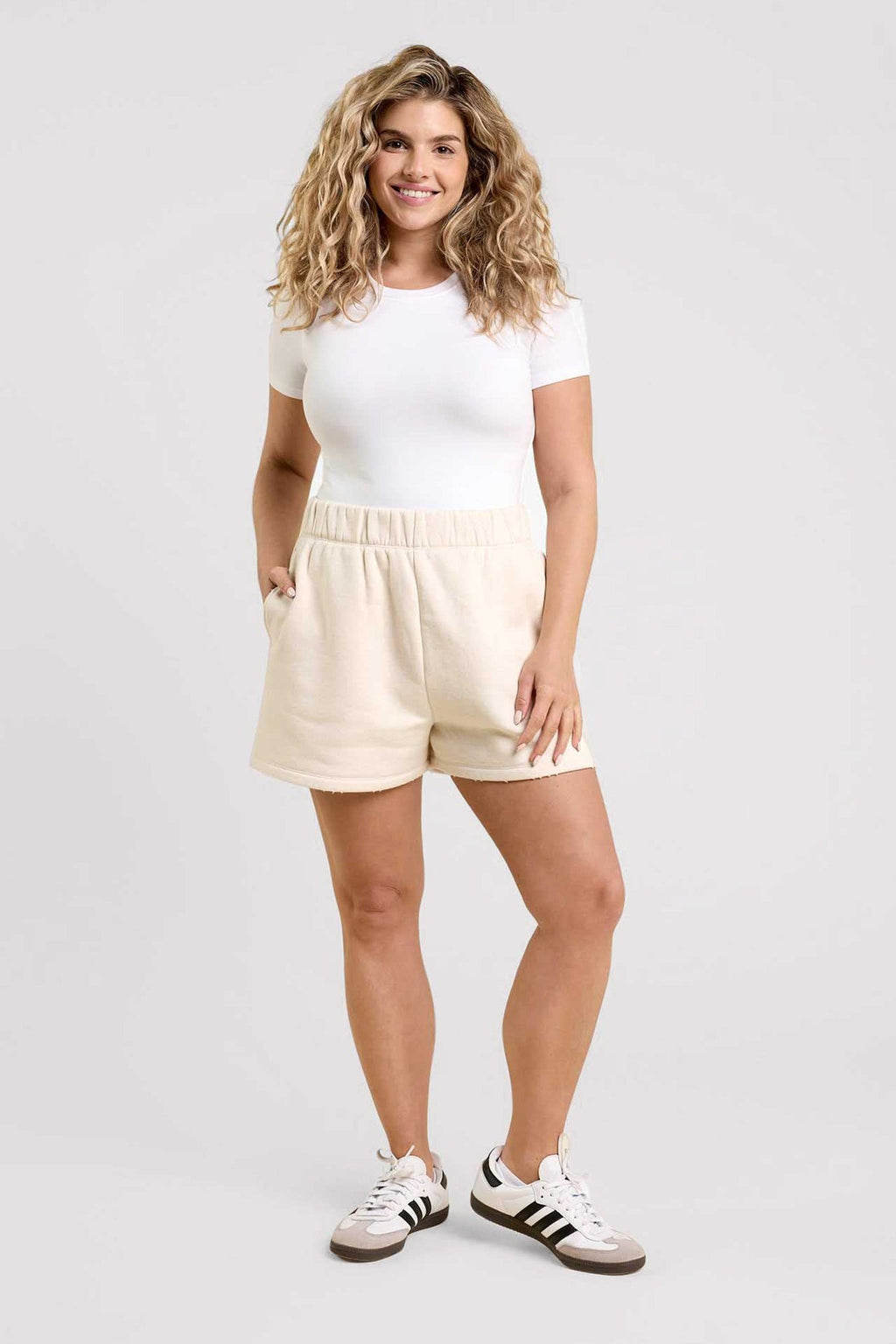 Color:White | nuuds short sleeve bodysuit, women’s bodysuit, bodysuit women, everyday fitted top