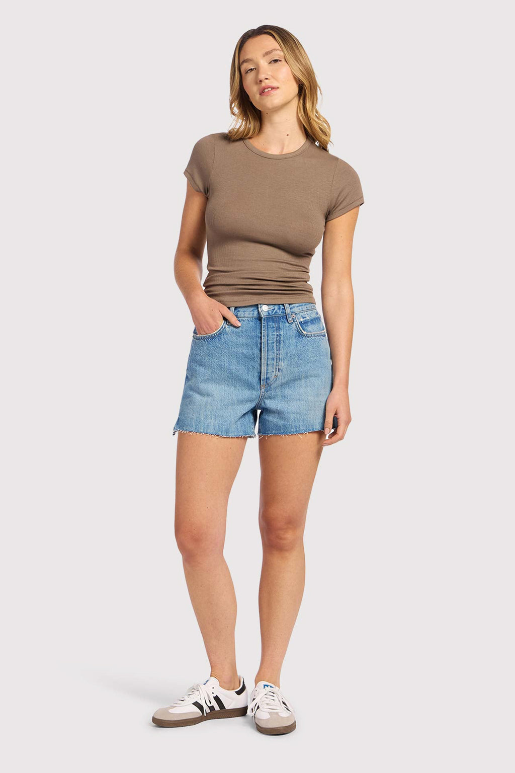 A-Line Vintage Cut-Off Short