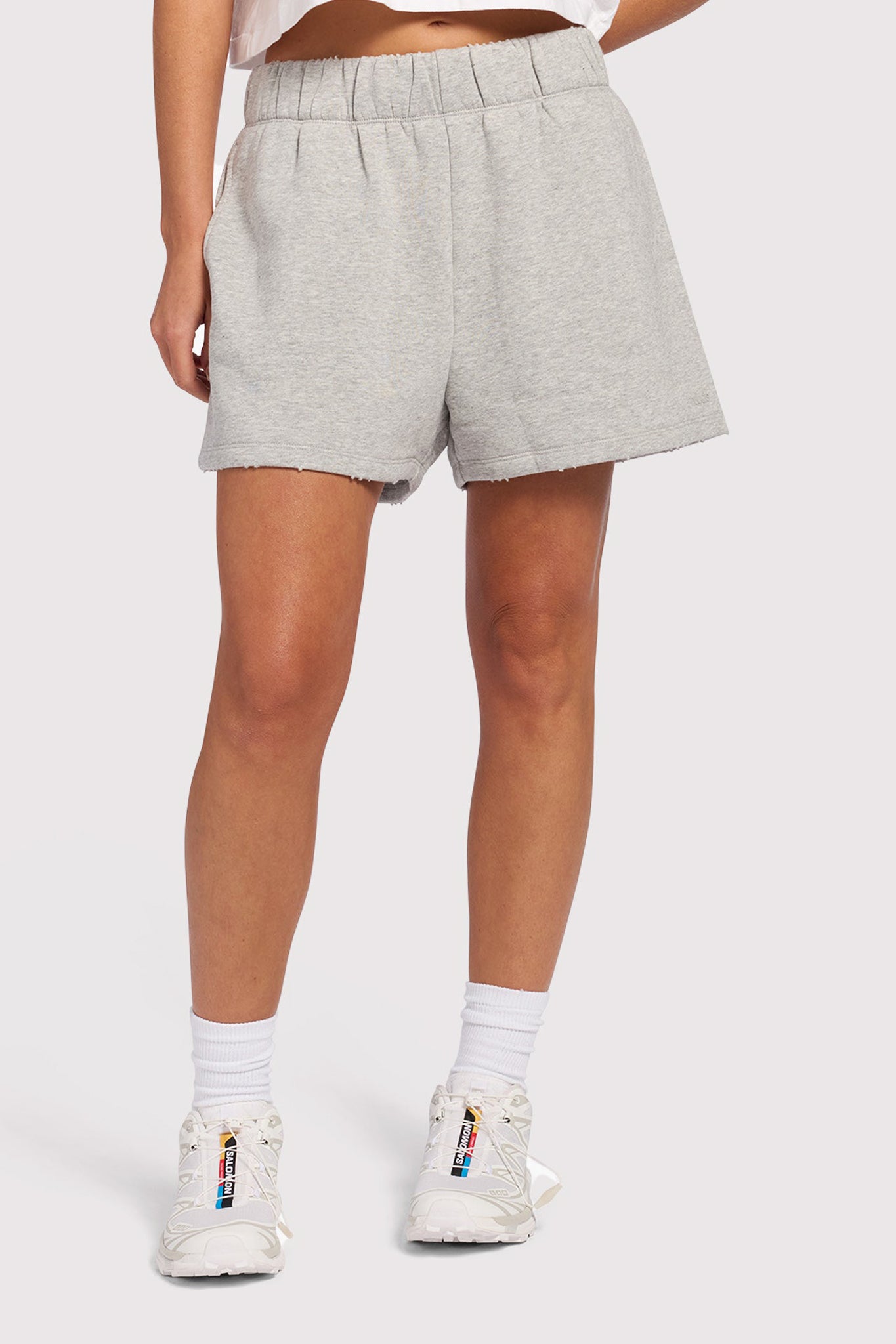 nuuds vintage fleece short sweatshorts women casual bottoms for women cozy lounge shorts