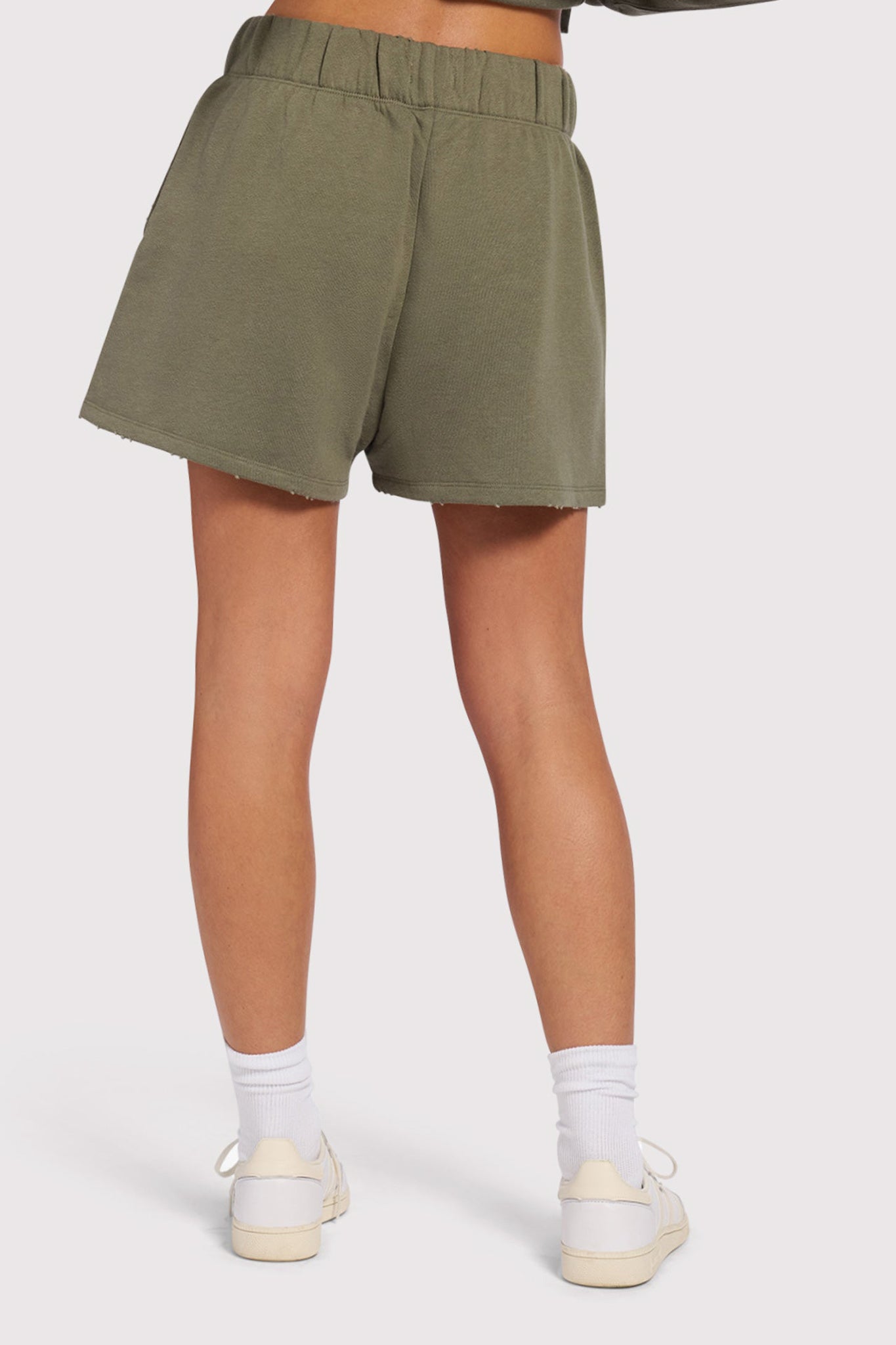 Vintage Fleece Short | Olive