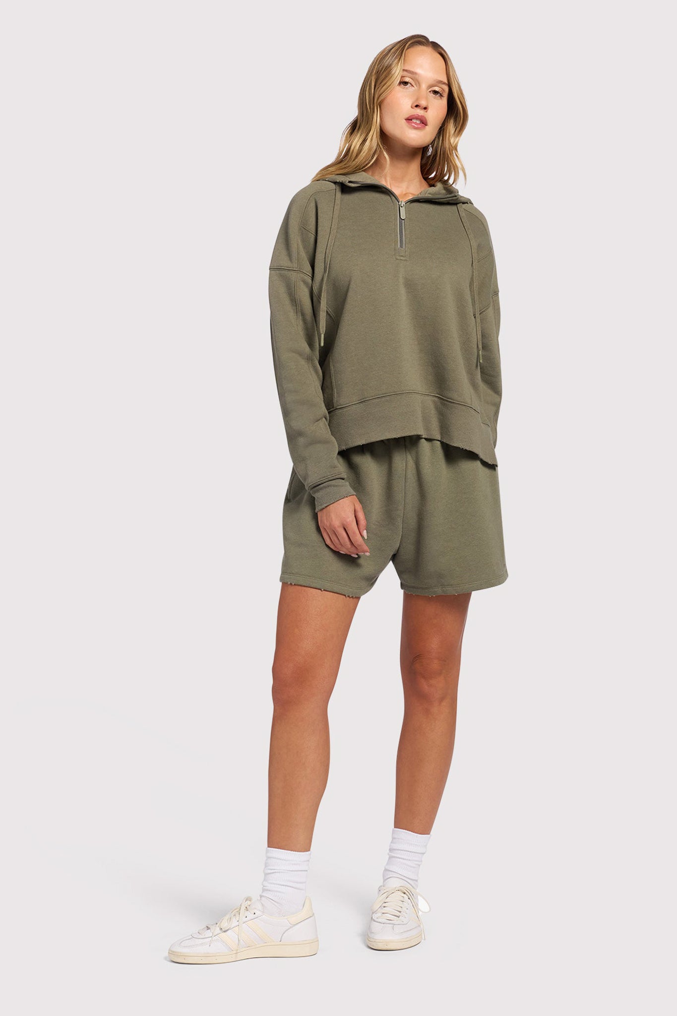 Vintage Fleece Short | Olive