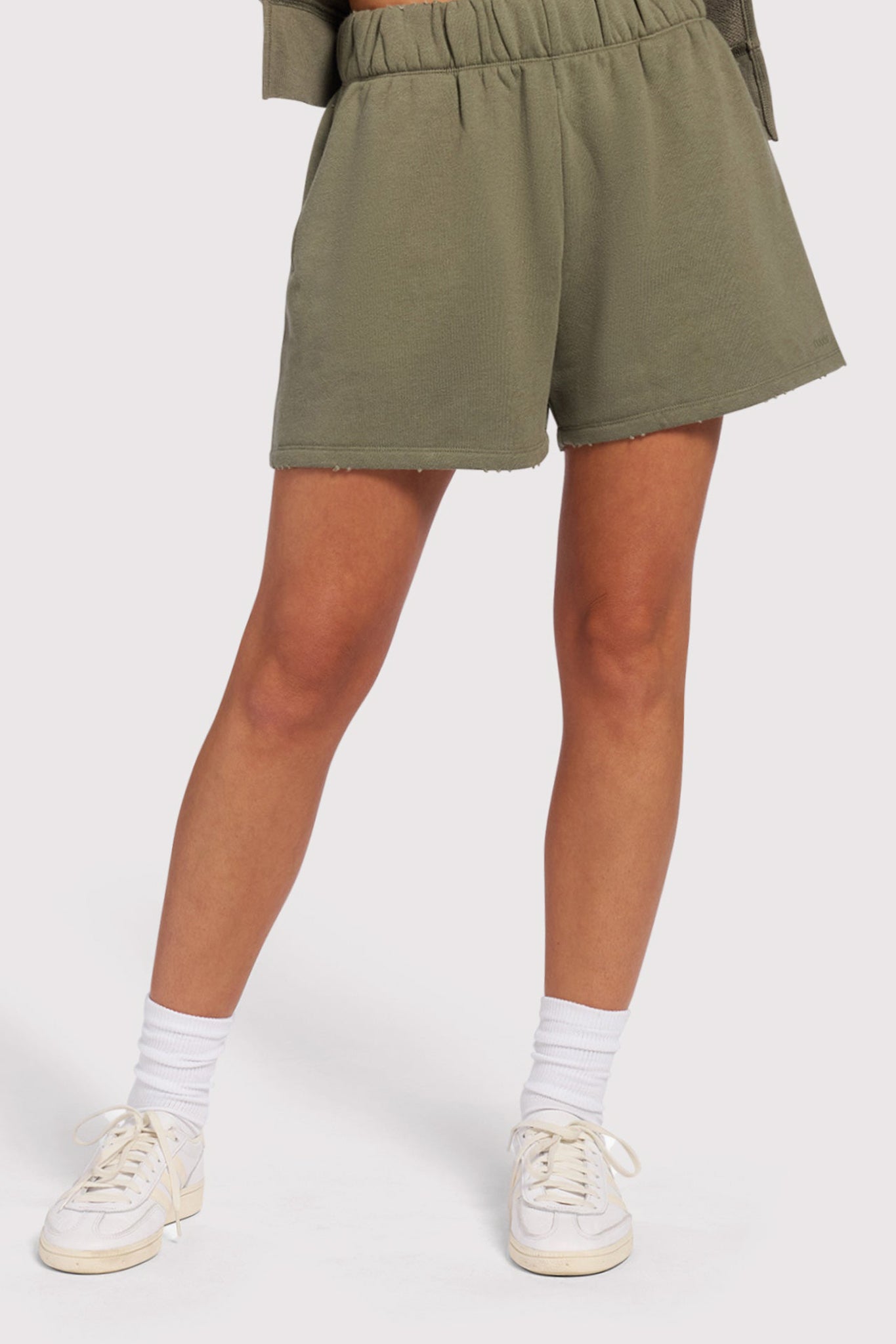 Vintage Fleece Short | Olive
