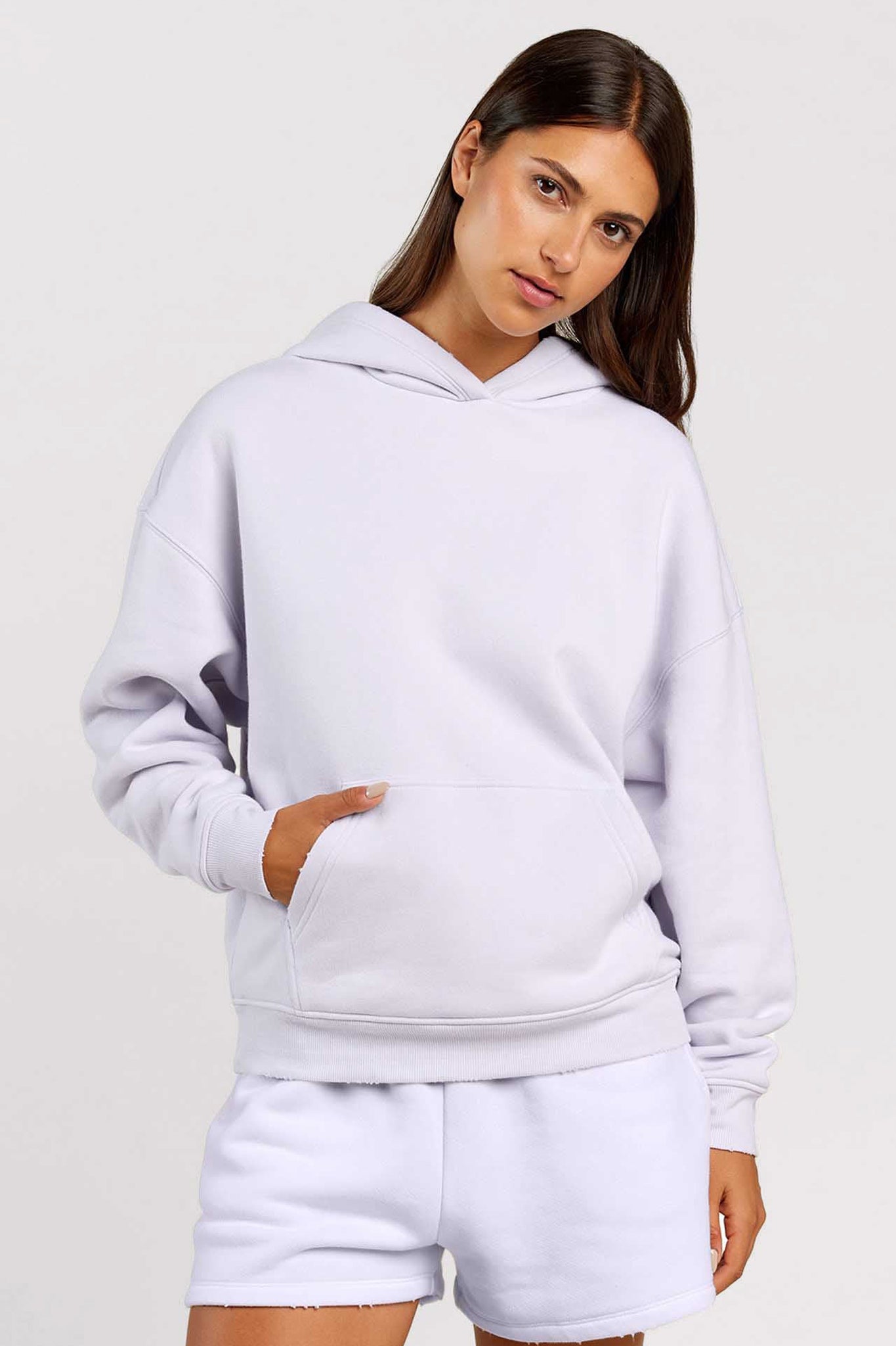 nuuds vintage fleece hoodie – cozy oversized hoodie womens long sleeve top soft fleece pullover