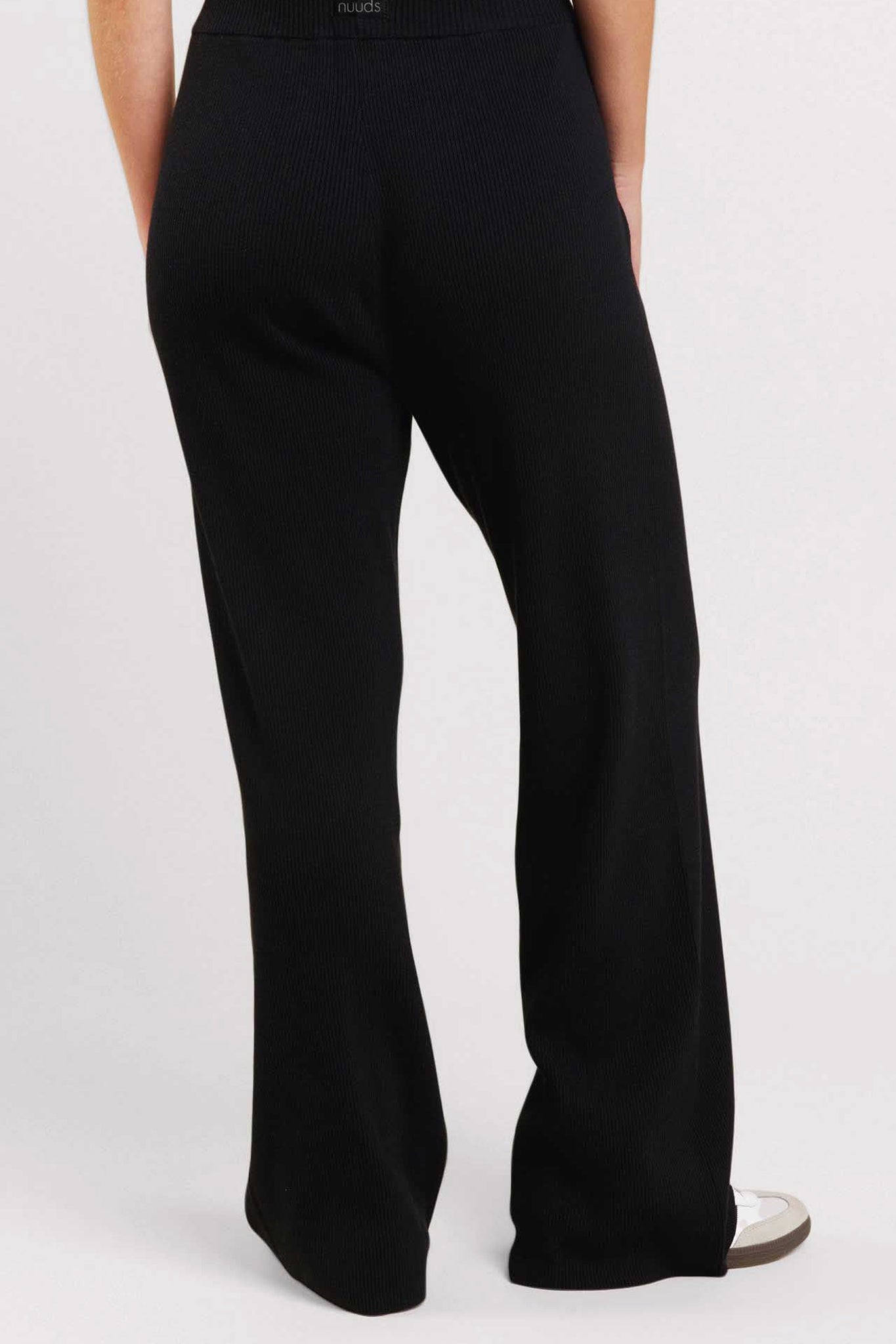 Ribbed Sweater Wide Leg Pant