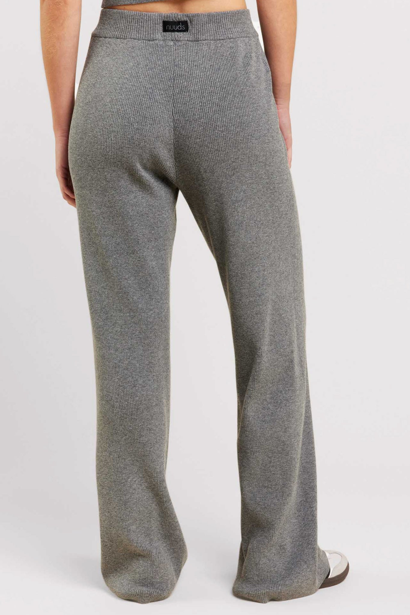 Ribbed Sweater Wide Leg Pant