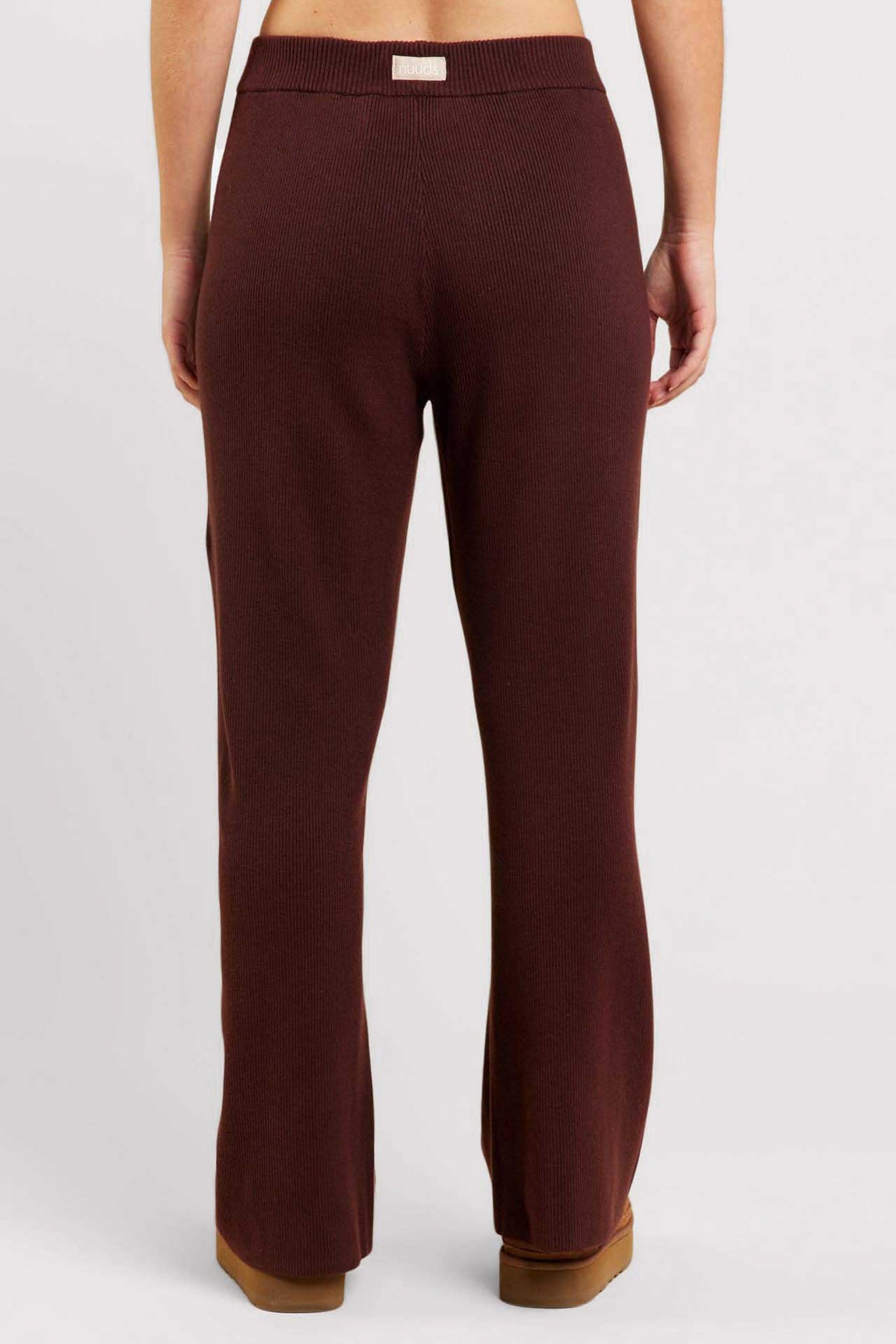 Ribbed Sweater Wide Leg Pant