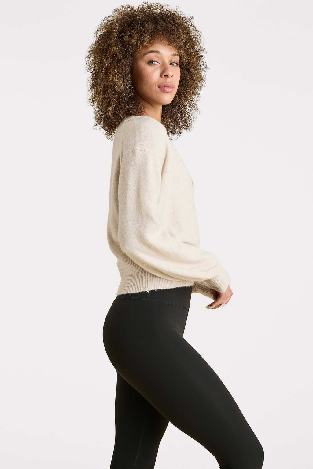 Cozy Knit Wrap Sweater