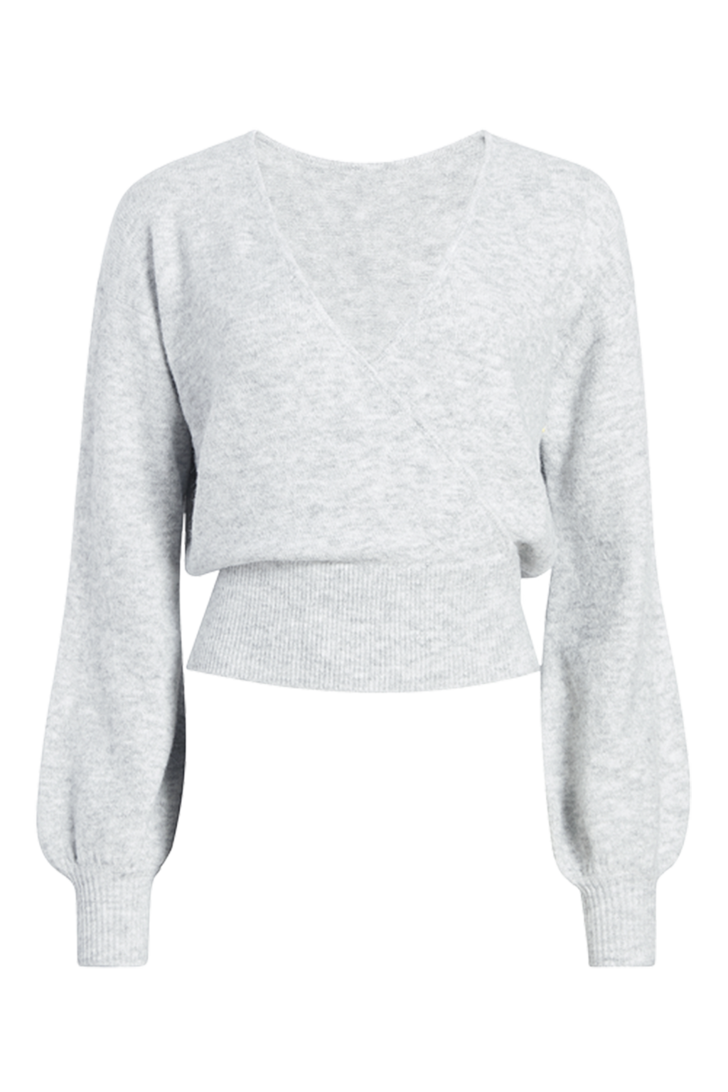 Cozy Knit Wrap Sweater