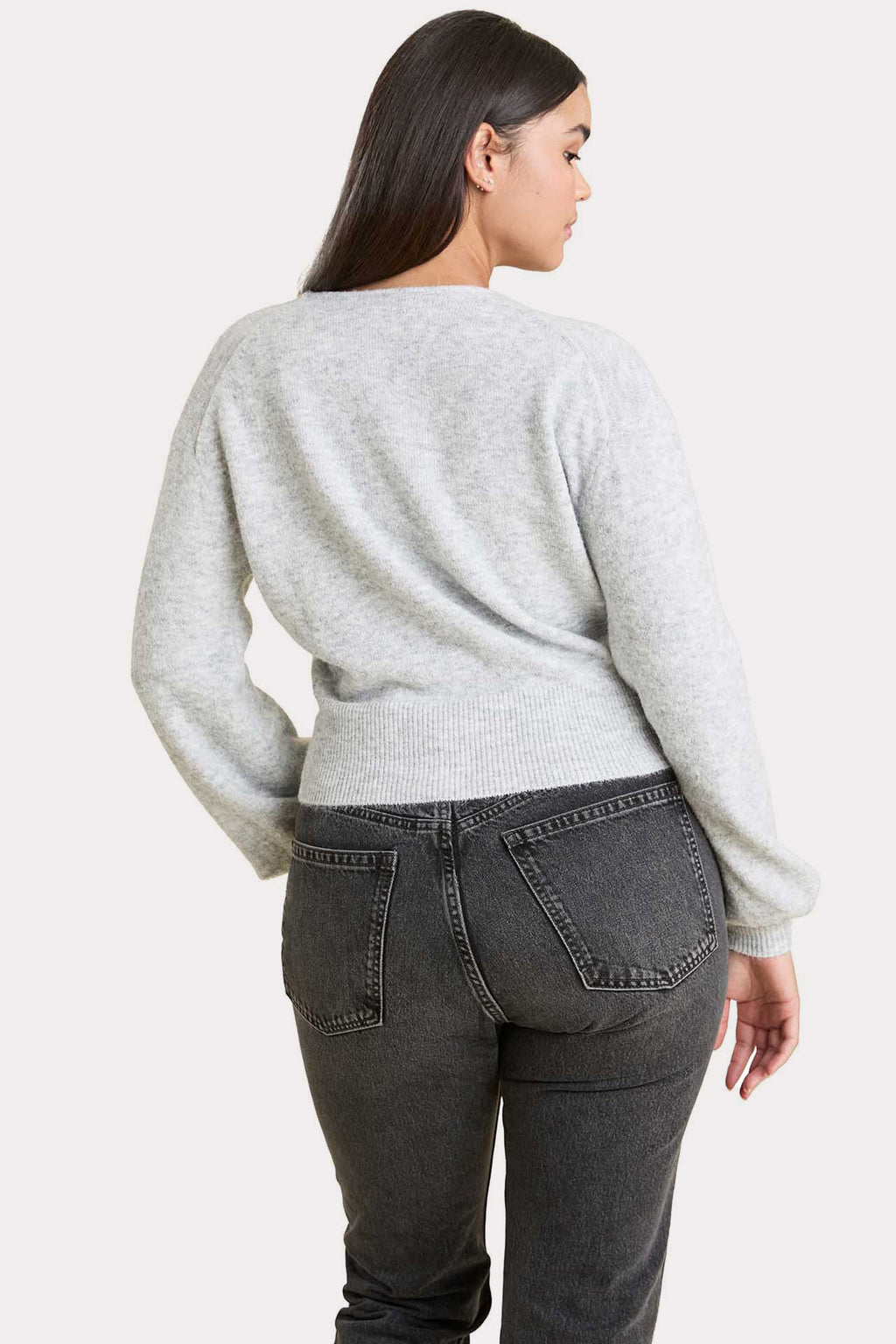 Cozy Knit Wrap Sweater