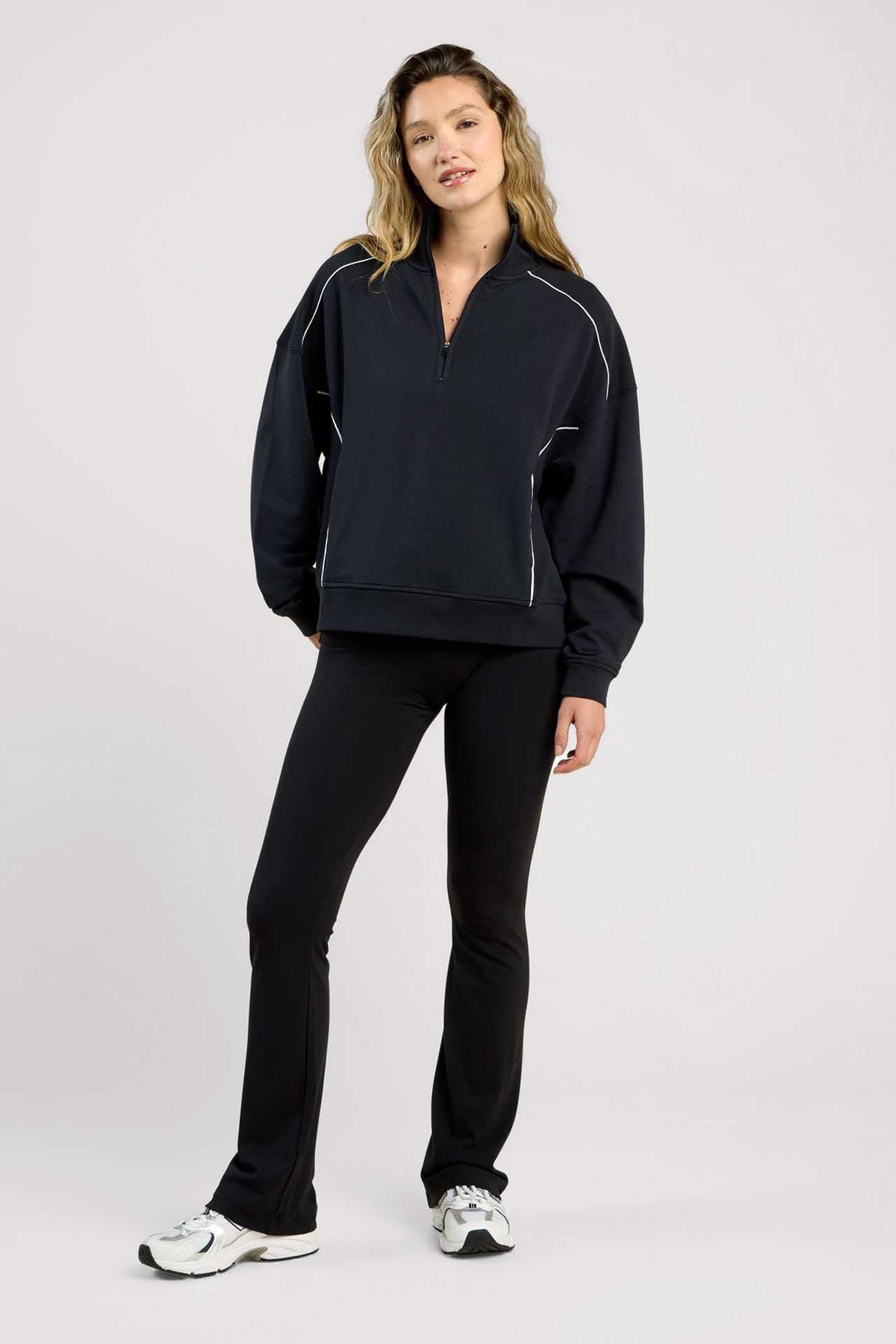 Color:Black | CloudTech Quarter-Zip