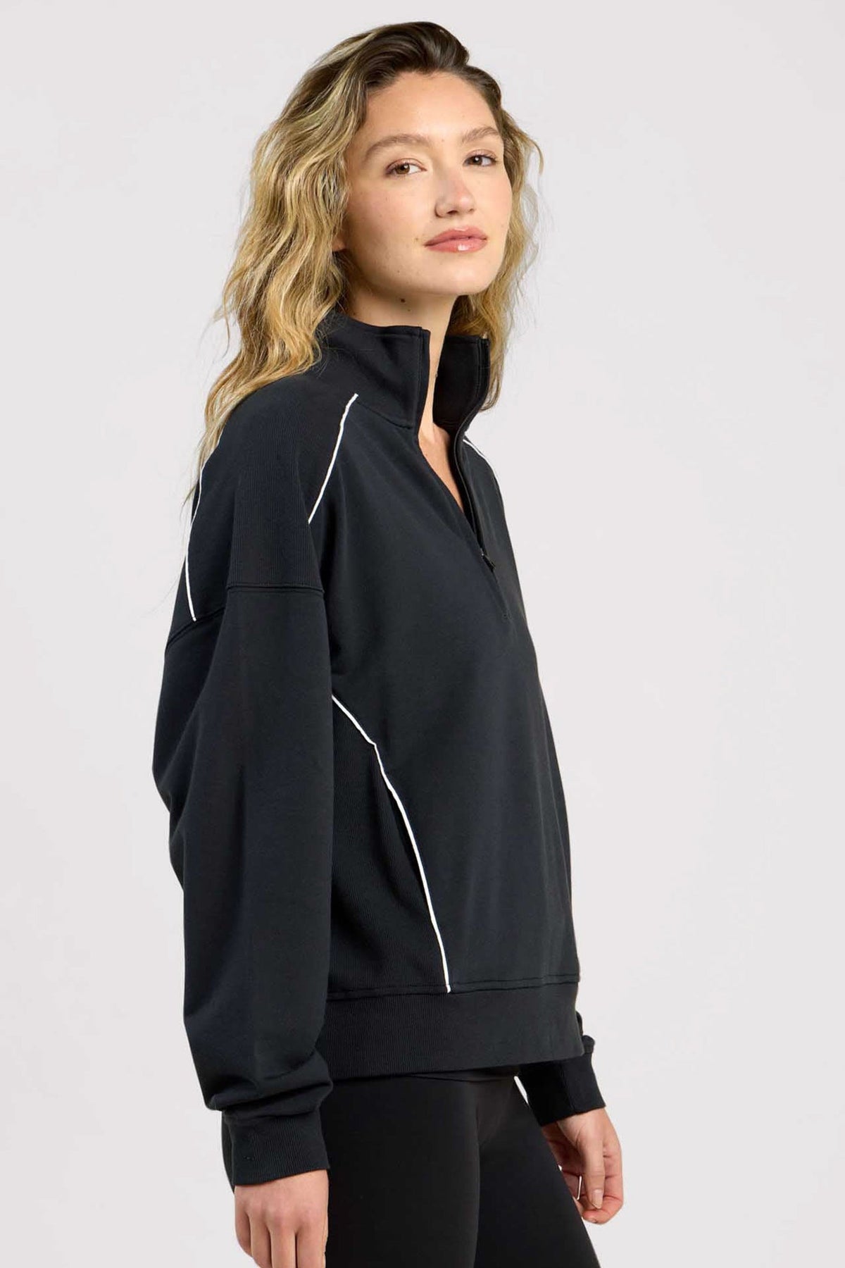 Color:Black | CloudTech Quarter-Zip