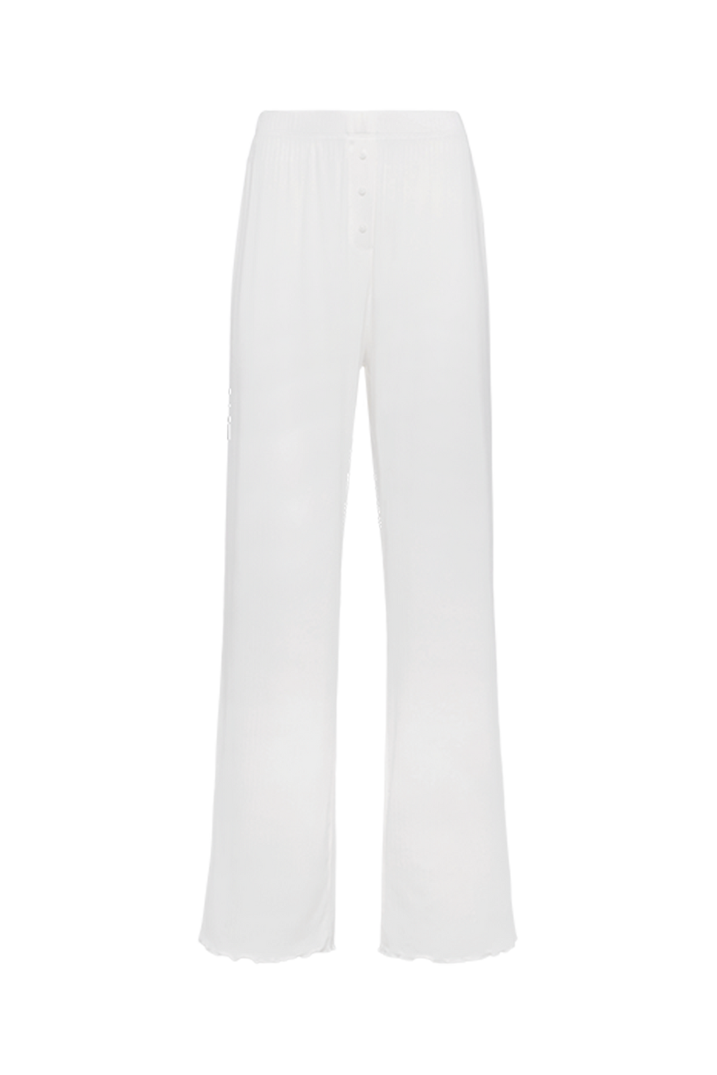 Mini Rib Wide Leg Pant