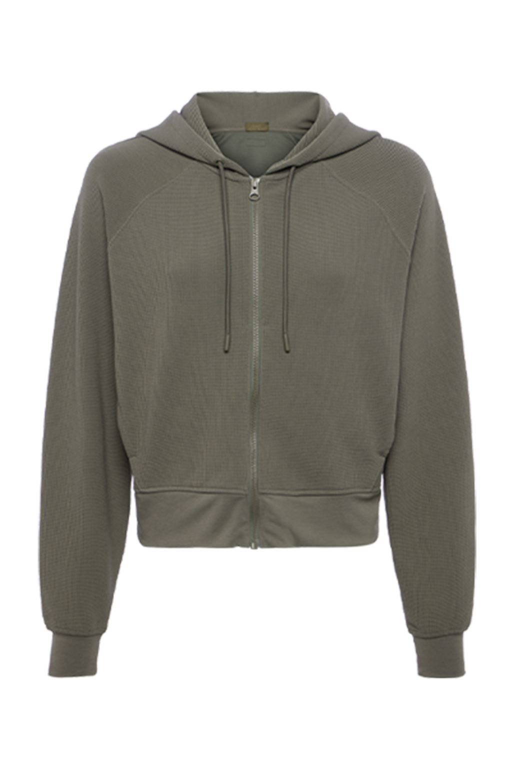 Performance Waffle Zip Up Hoodie