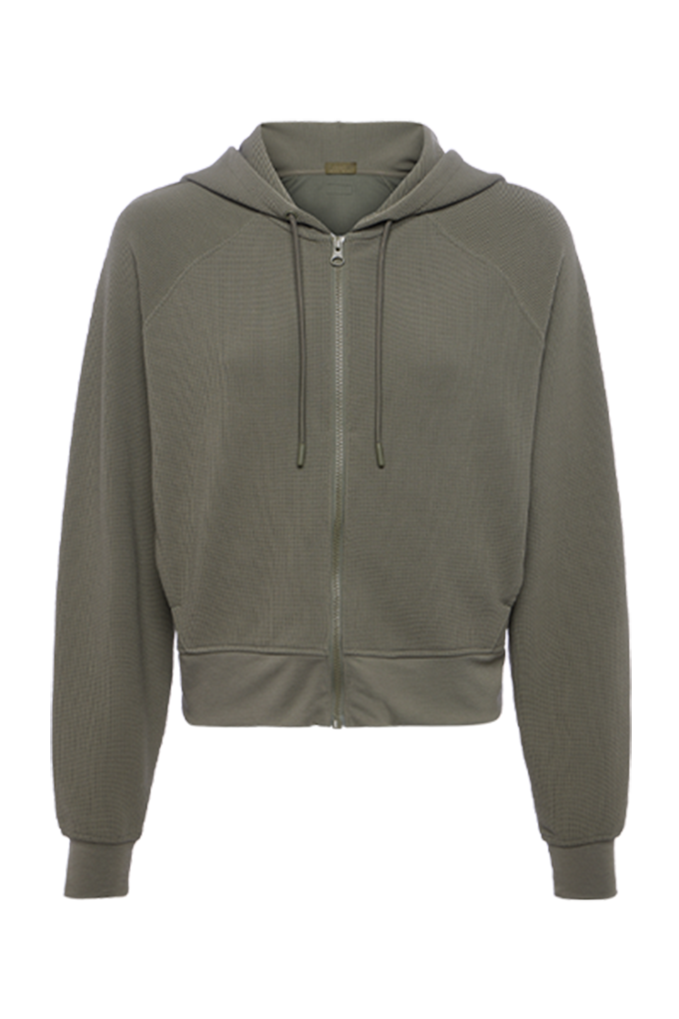 Performance Waffle Zip Up Hoodie
