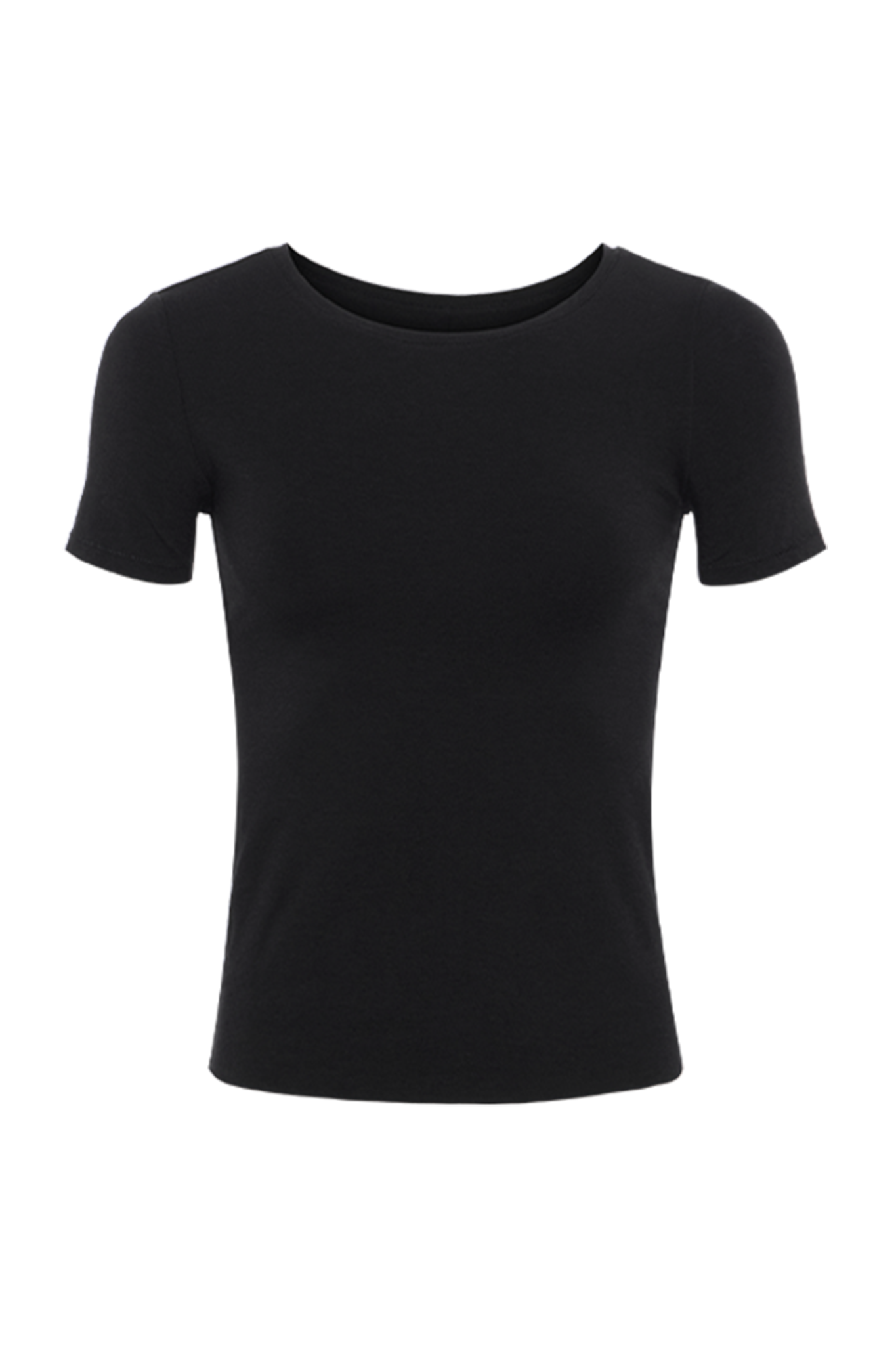 Cotton Stretch Classic Crewneck Tee