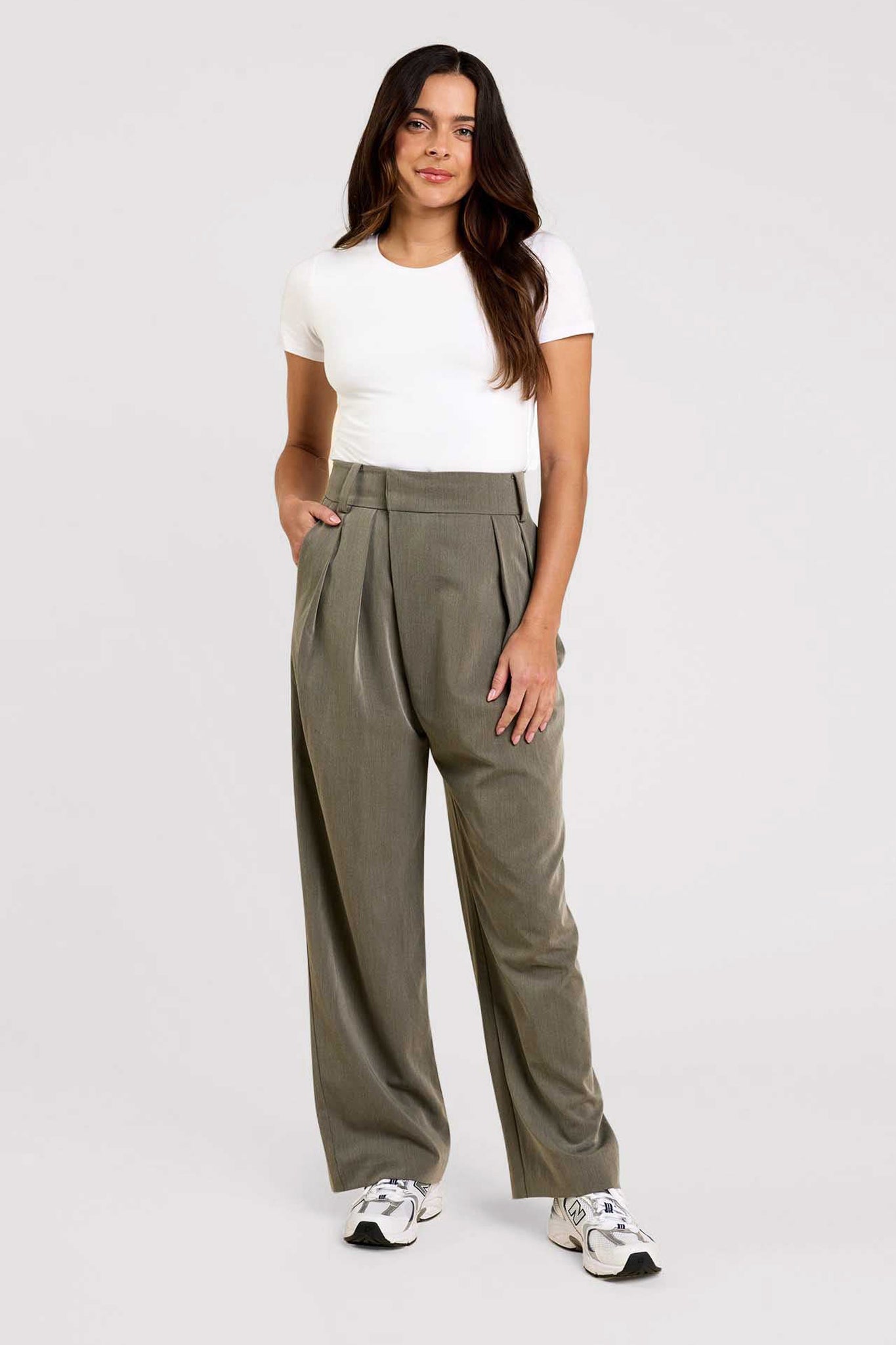 Cotton Stretch Classic Crewneck Tee