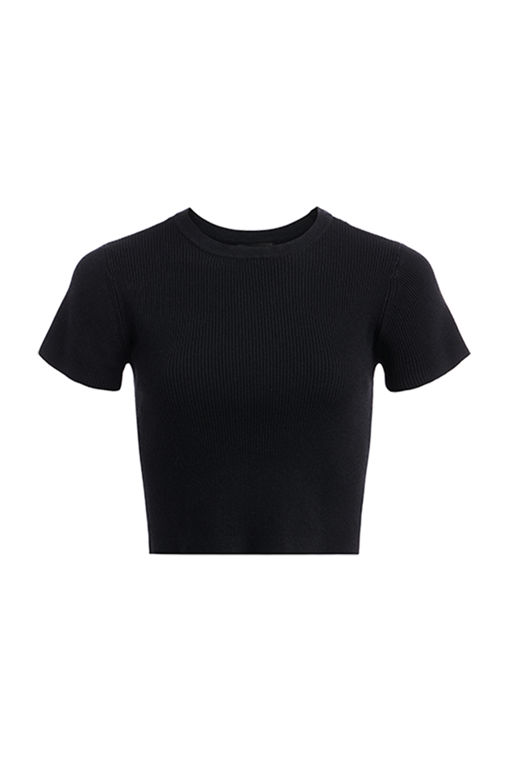 Ribbed Sweater Baby Tee