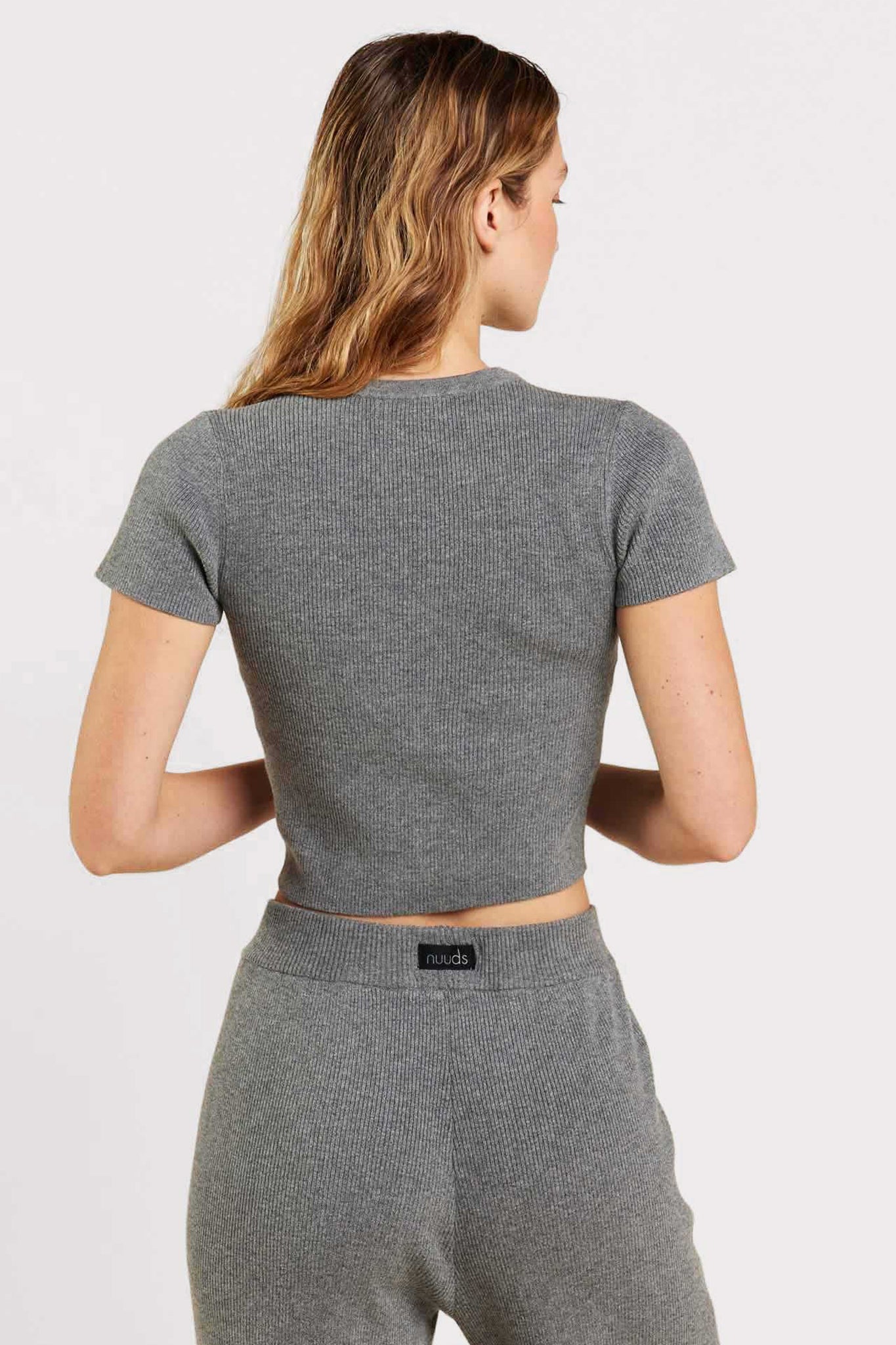 Ribbed Sweater Baby Tee