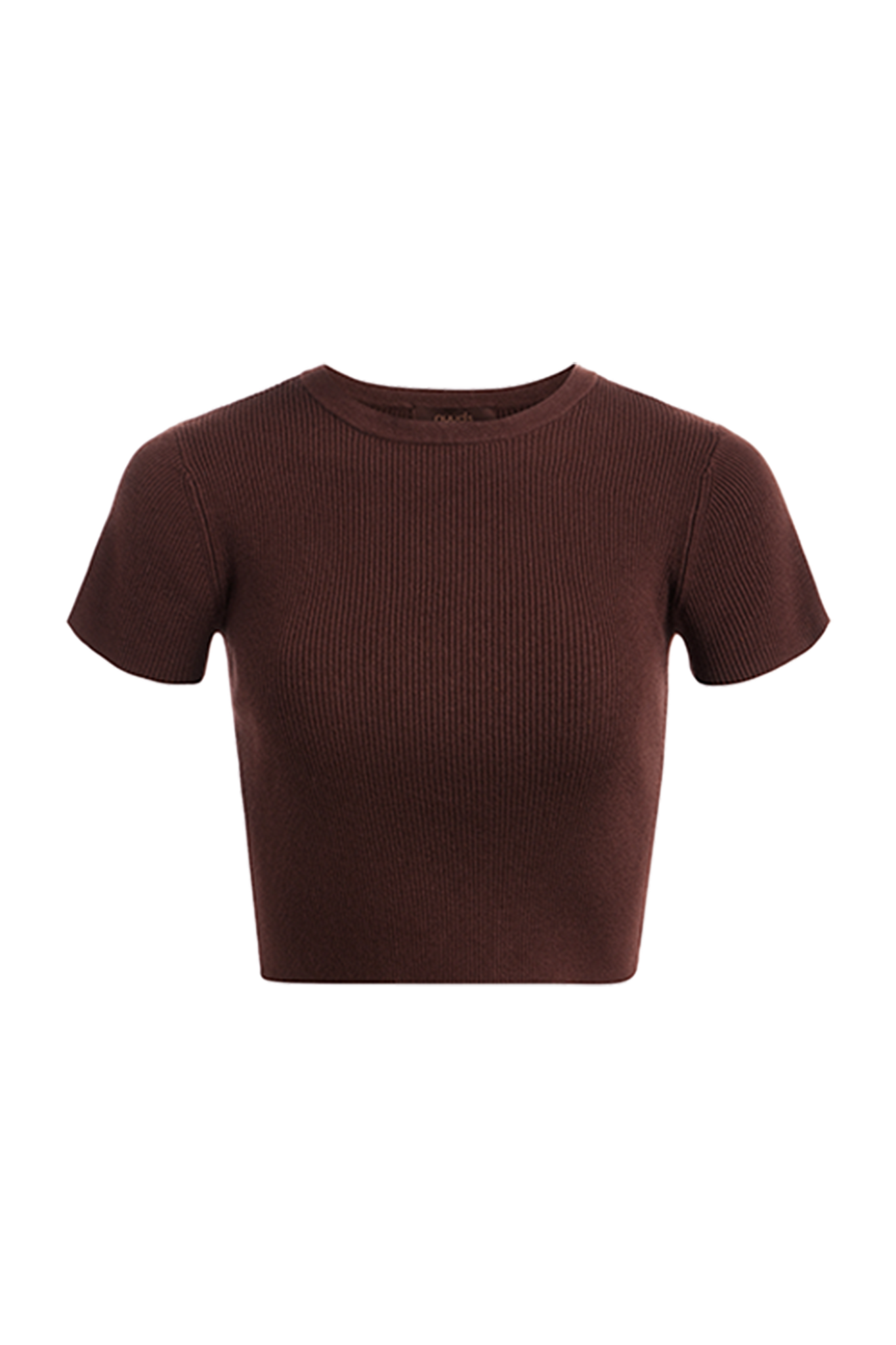 Ribbed Sweater Baby Tee
