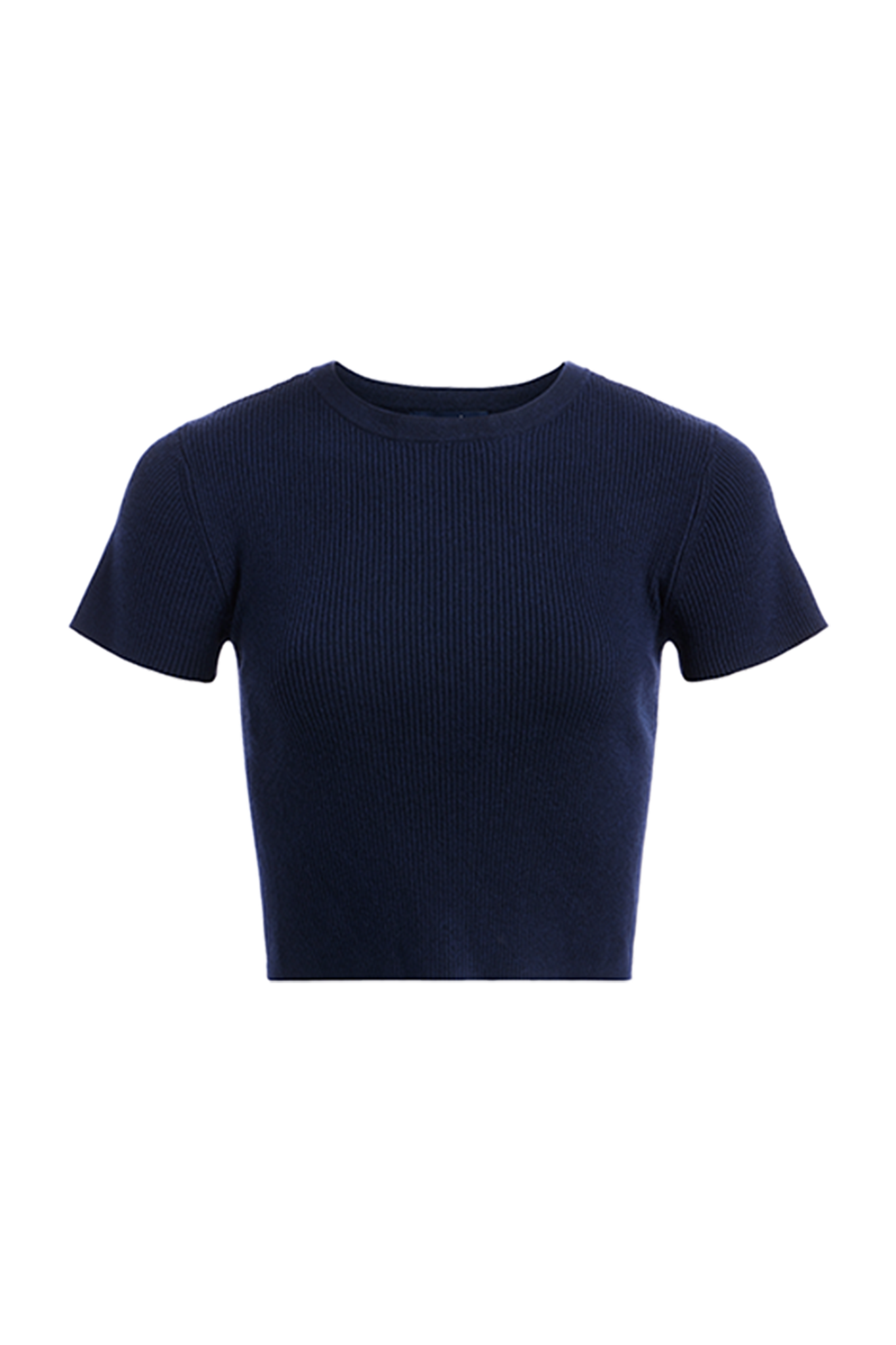 Ribbed Sweater Baby Tee