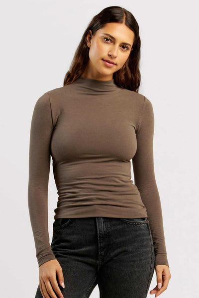 RUFFLOG MOCK NECK TEE サイズM GOLF LOGO DRY MOCK NECK L/S TEE｜若年層向けゴルフアパレル セレクト