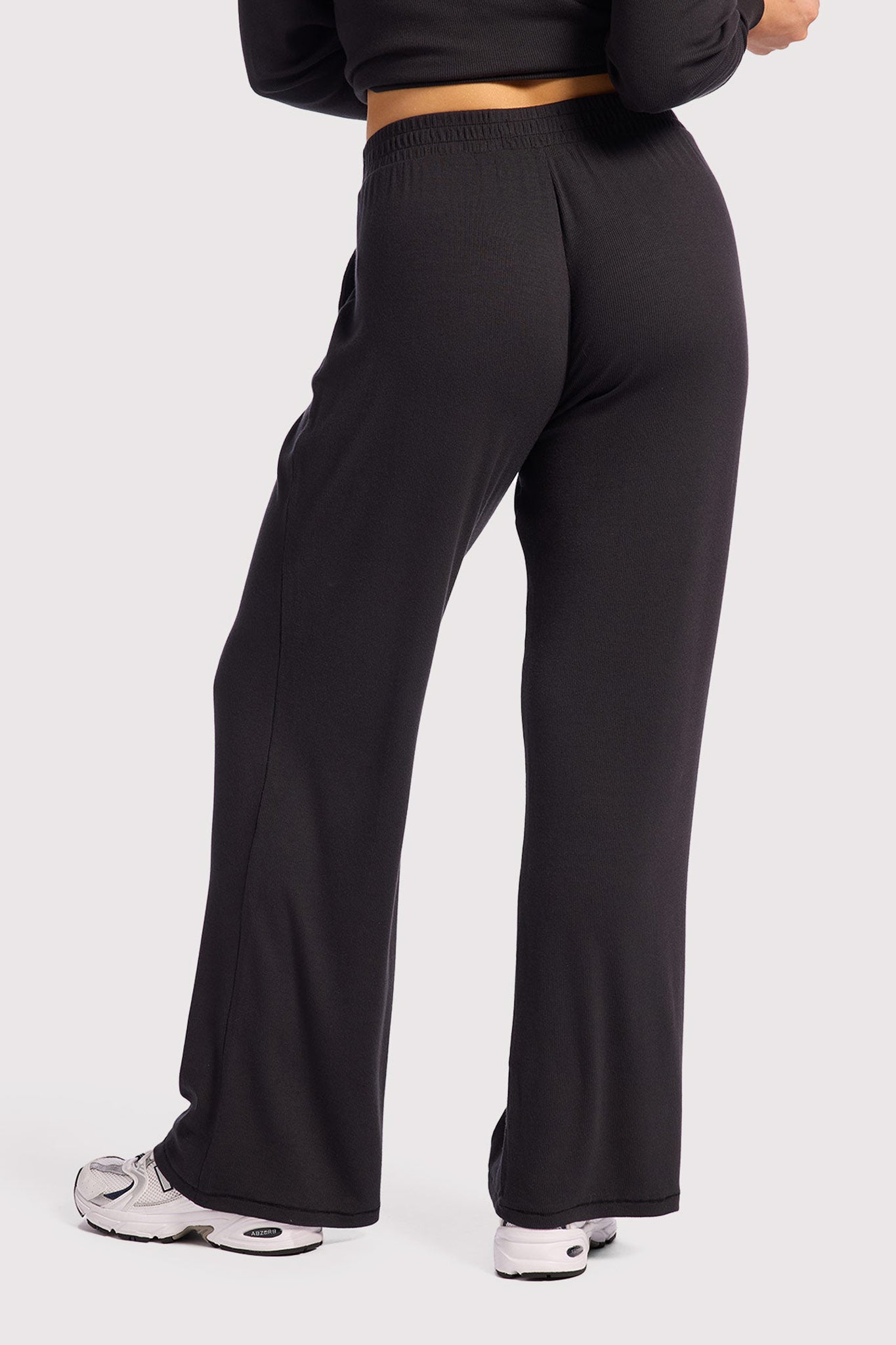 Slinky Rib Wide Leg Pant