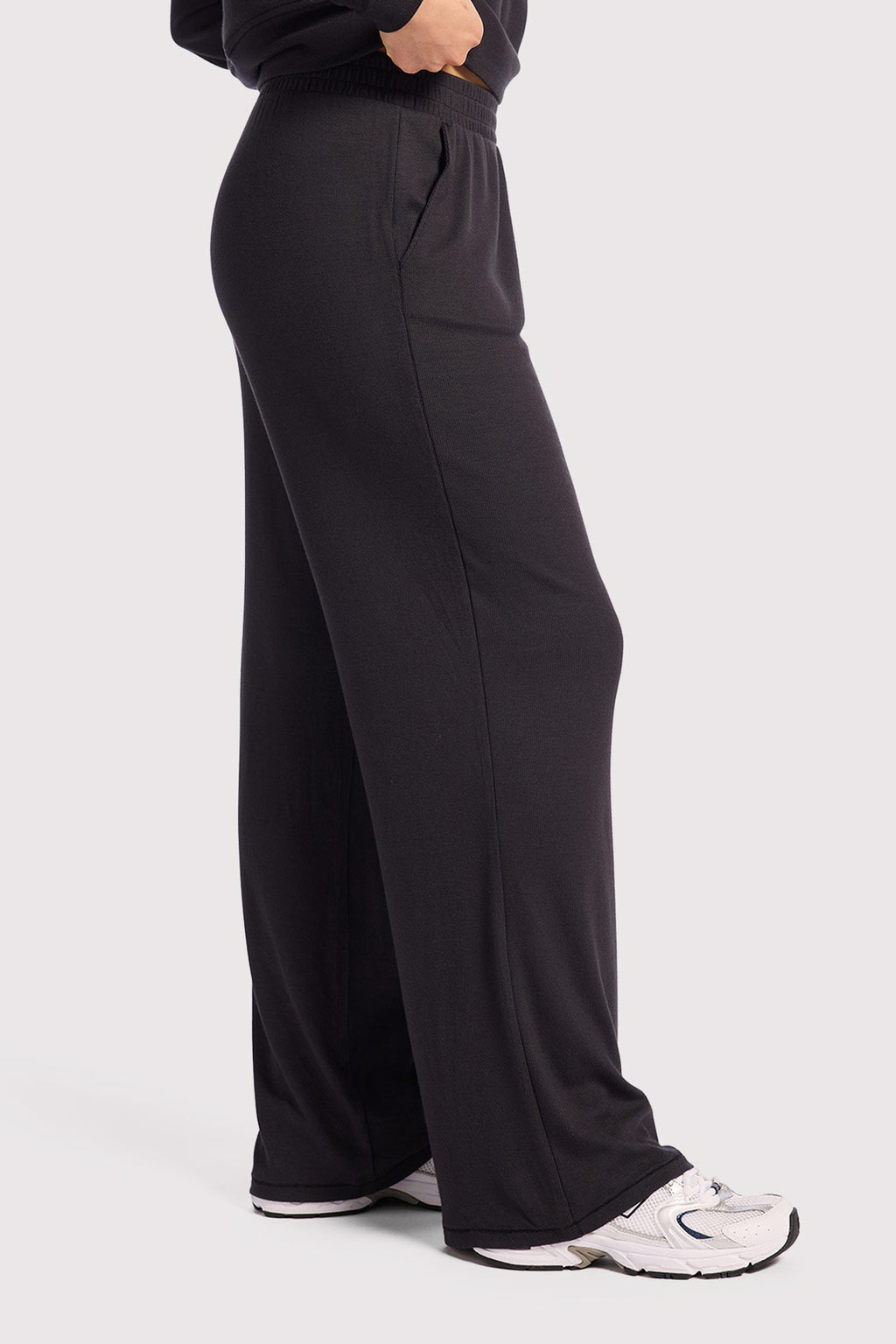 Slinky Rib Wide Leg Pant