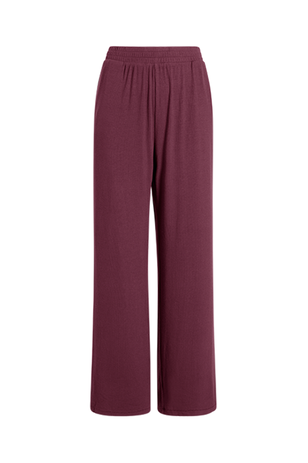 Slinky Rib Wide Leg Pant