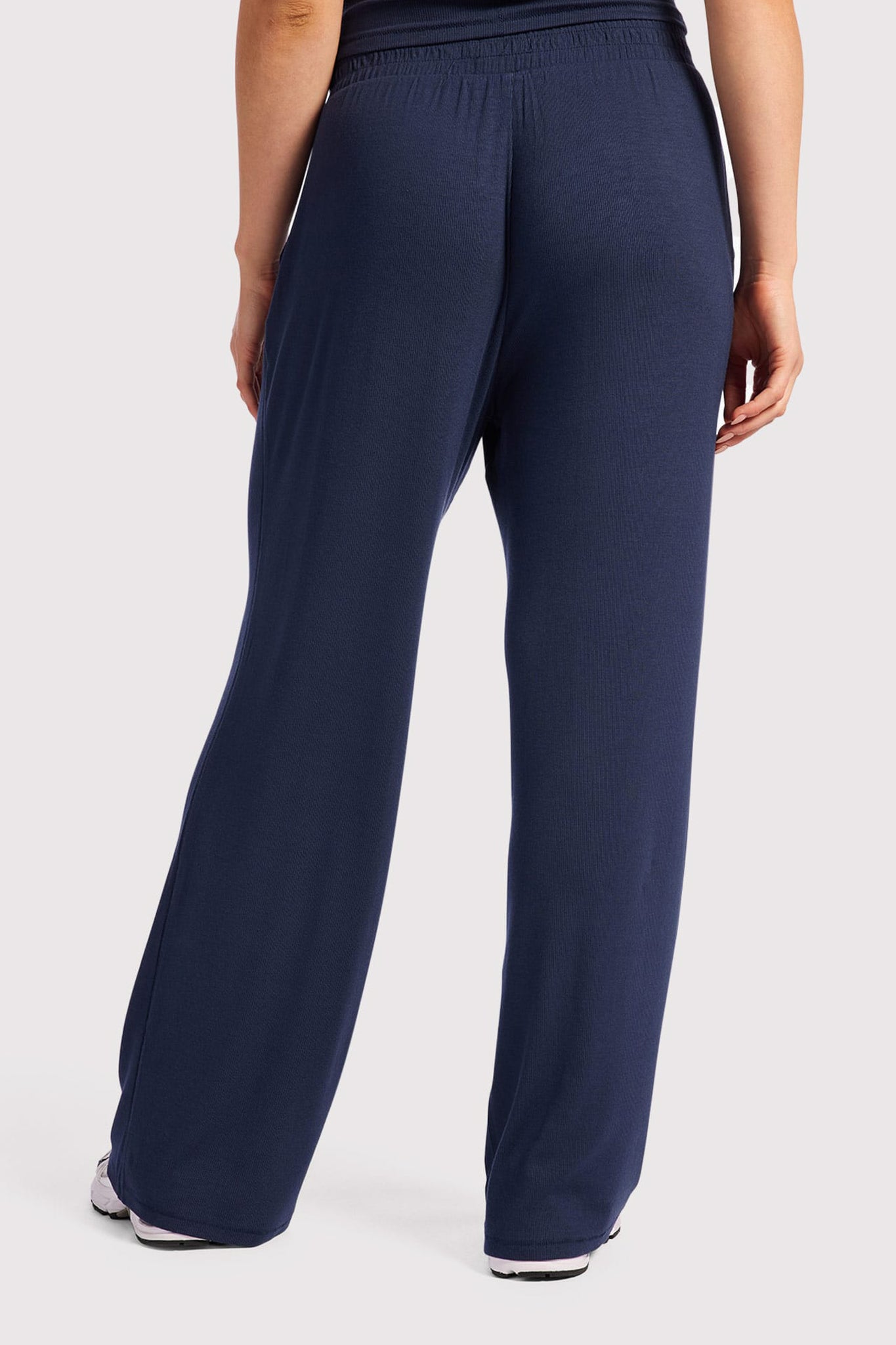 Slinky Rib Wide Leg Pant