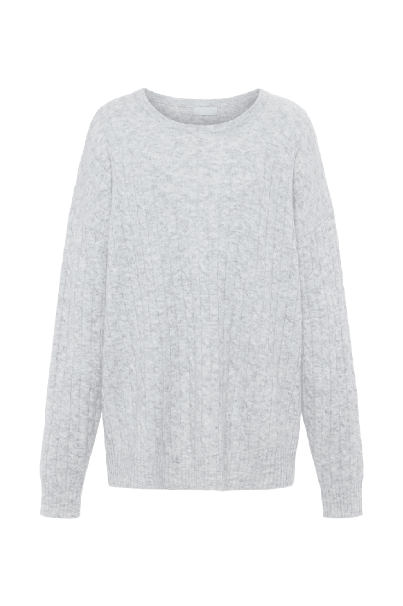 Cozy Knit Cable Crewneck Sweater