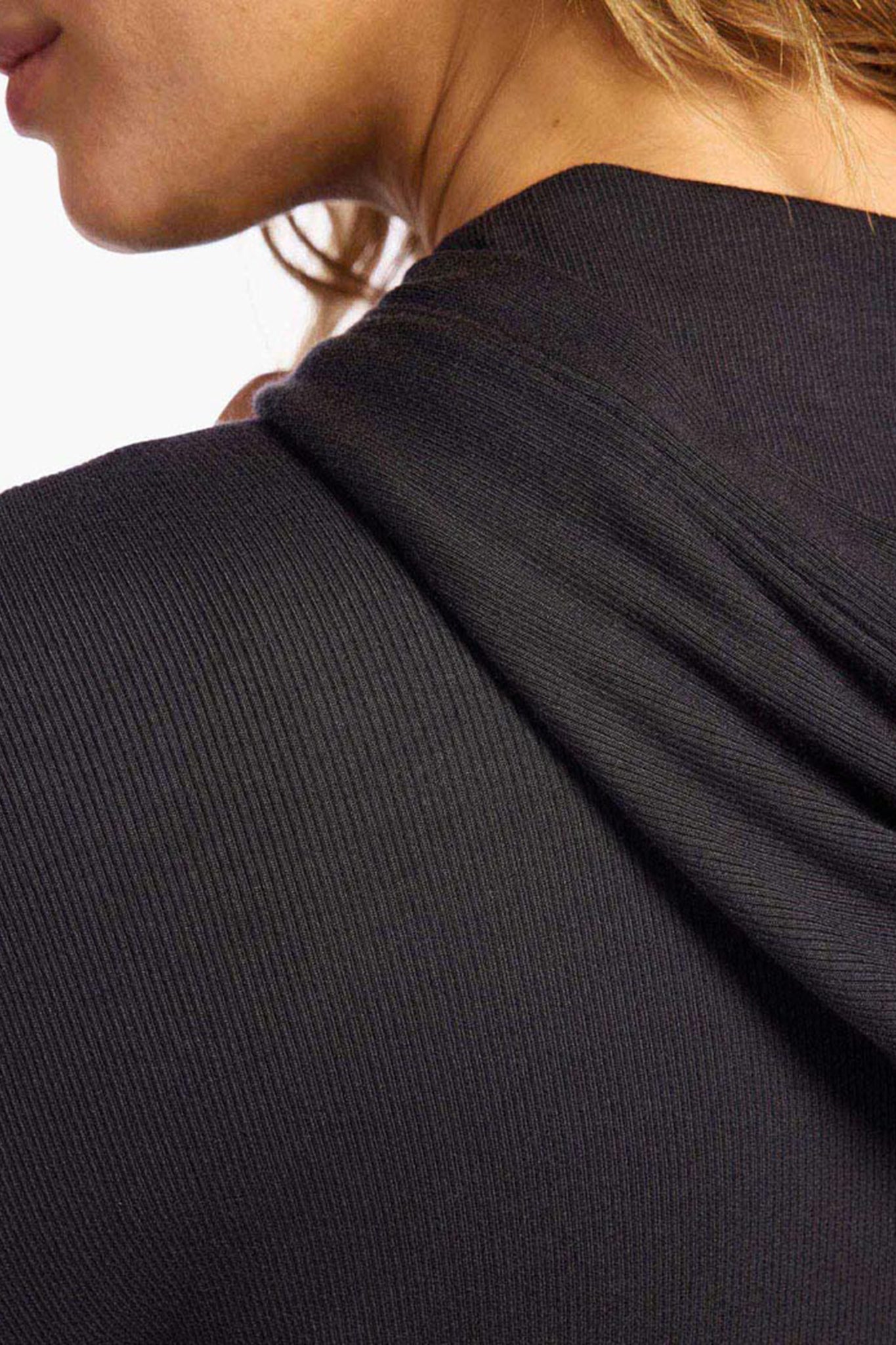 Slinky Rib Hoodie