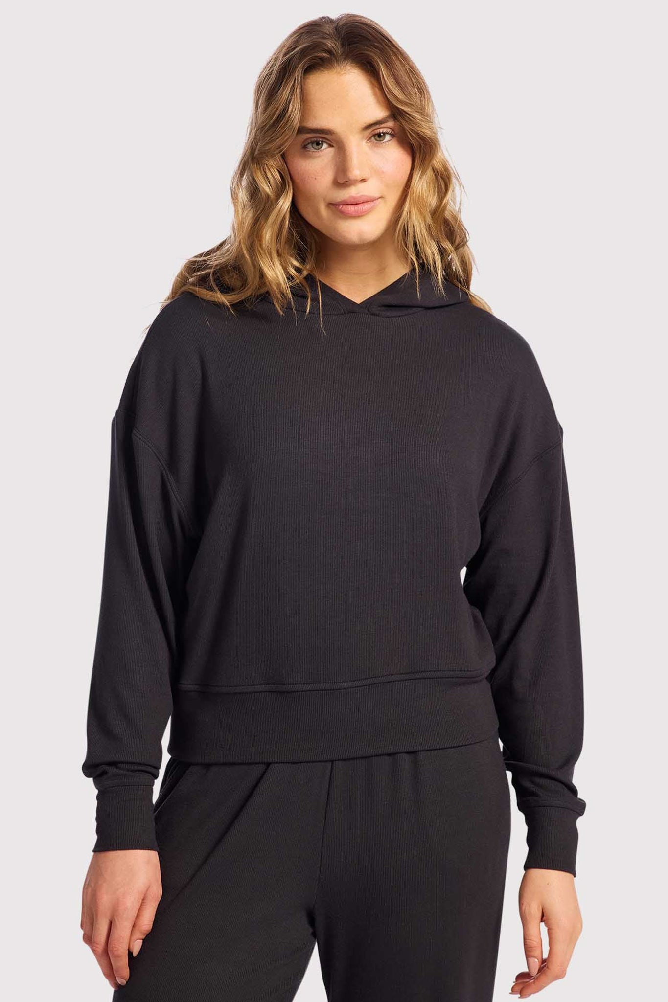 Slinky Rib Hoodie