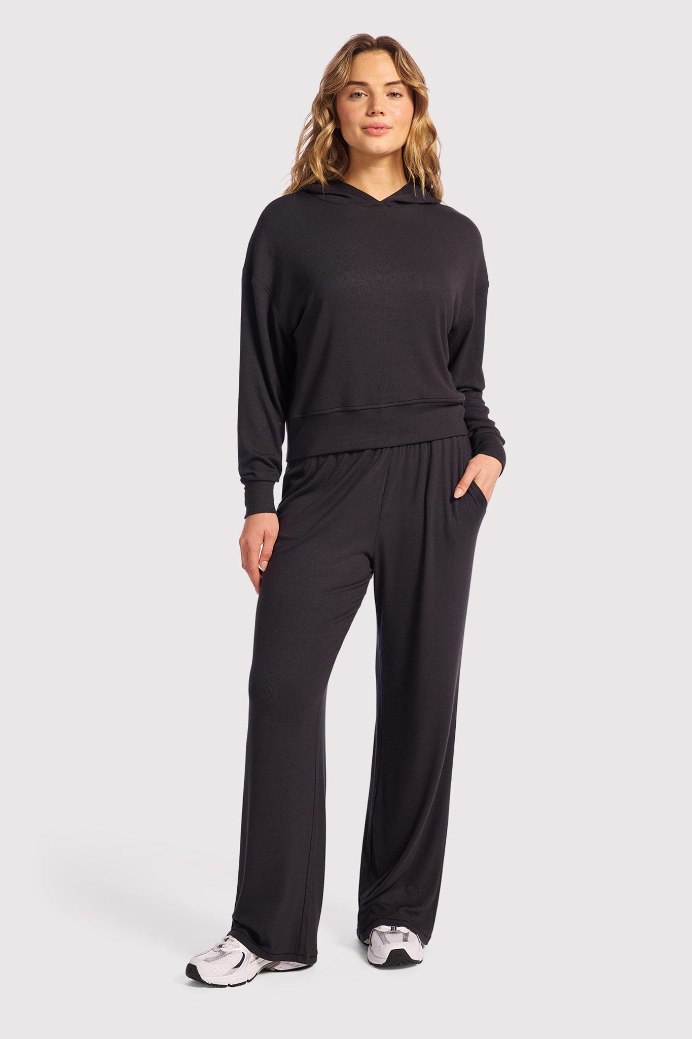 Slinky Rib Hoodie