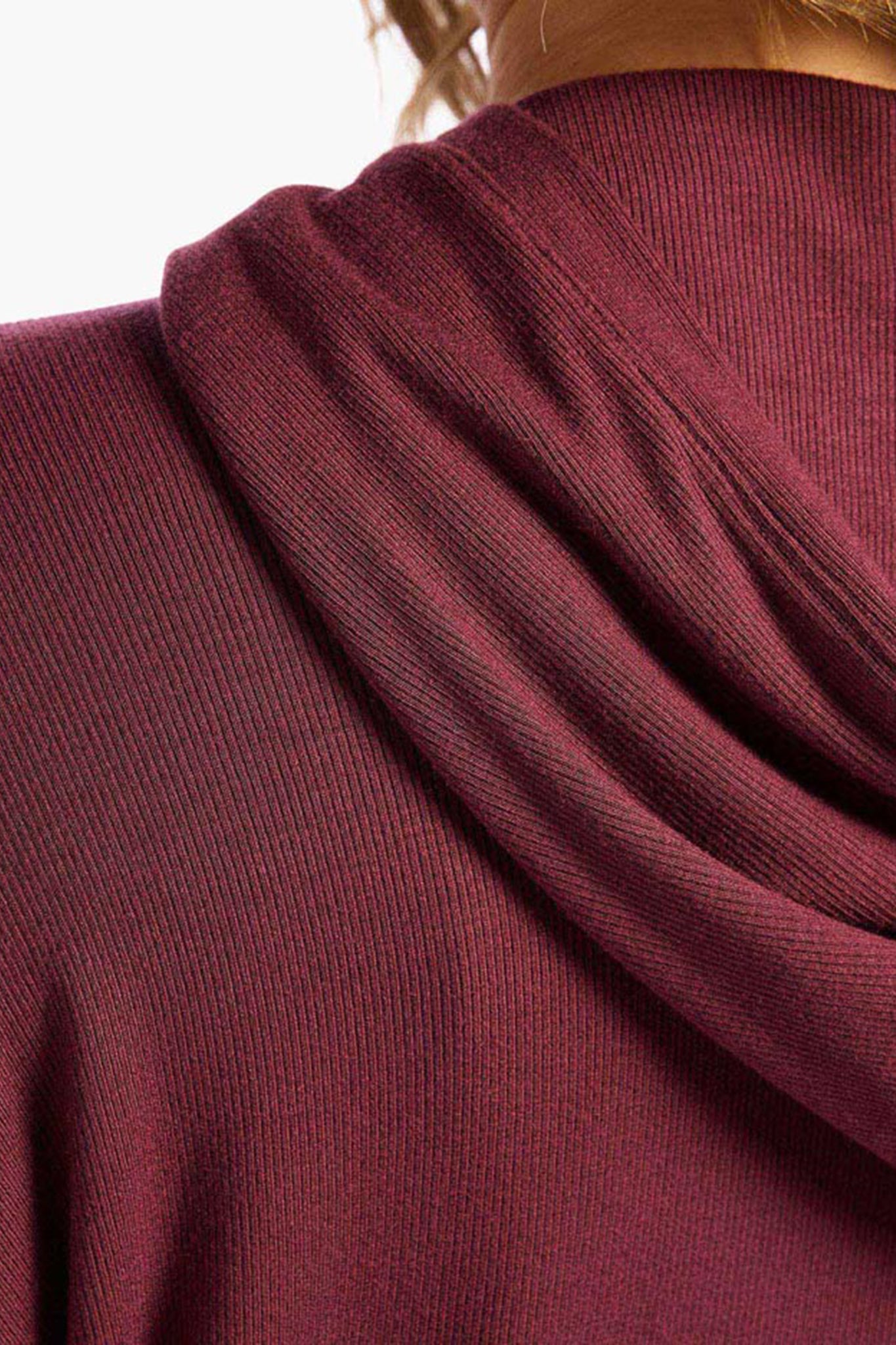 Slinky Rib Hoodie
